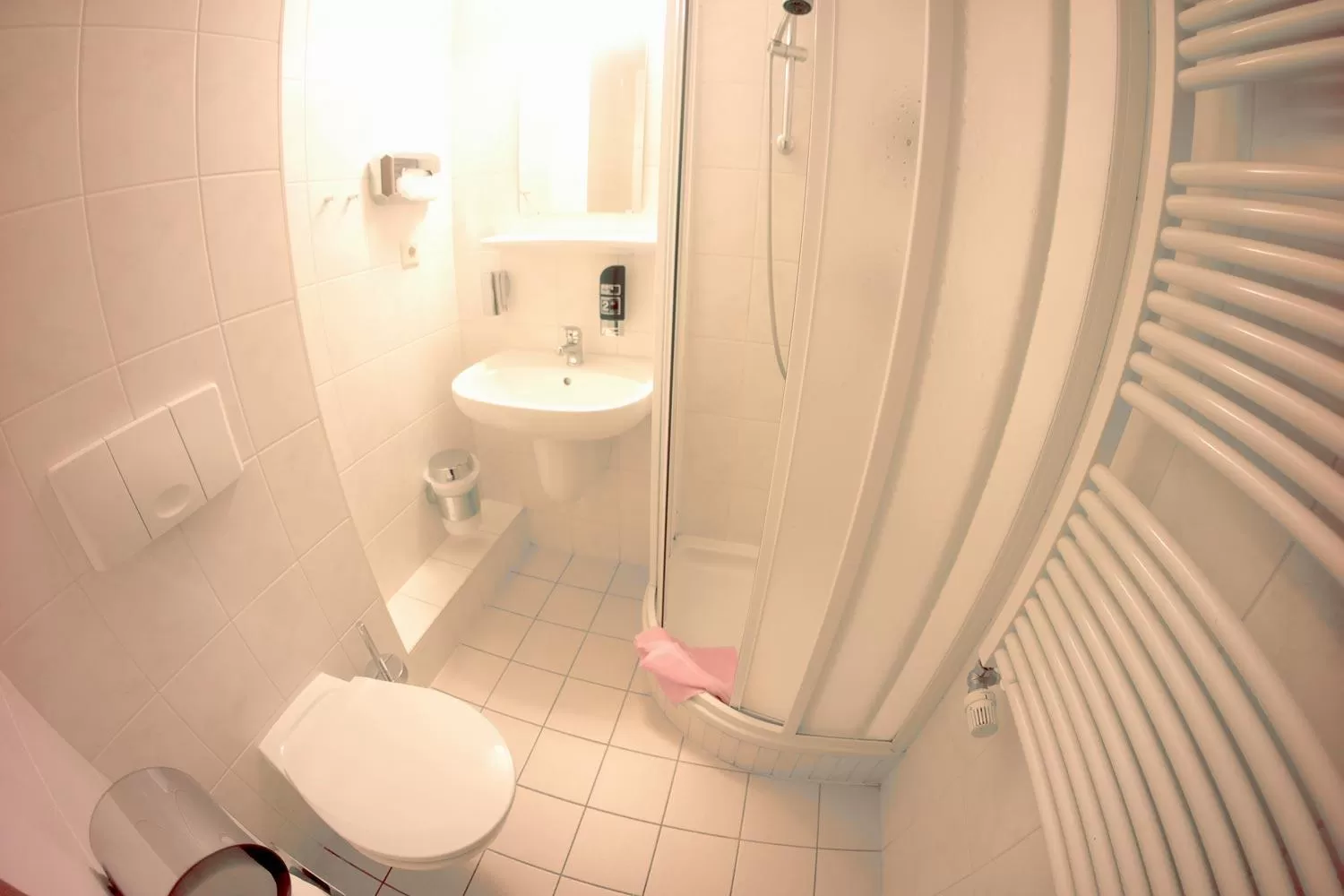 Decorative detail, Bathroom in Waldgasthof Bad Einsiedel