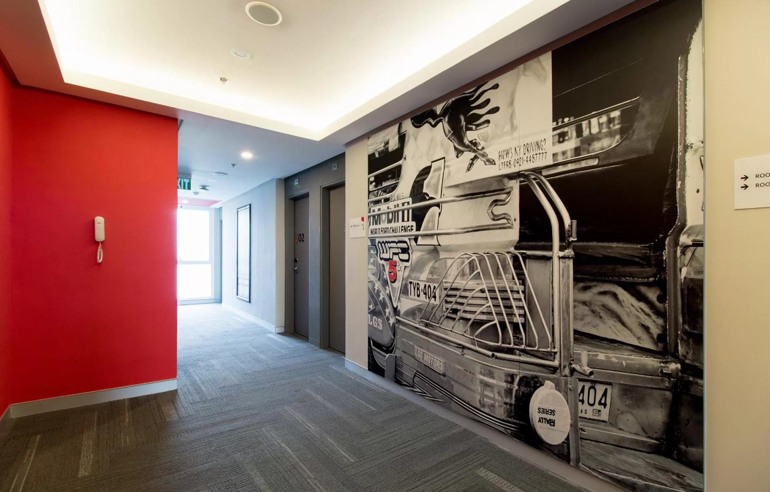 Area and facilities in Red Planet Manila Bay