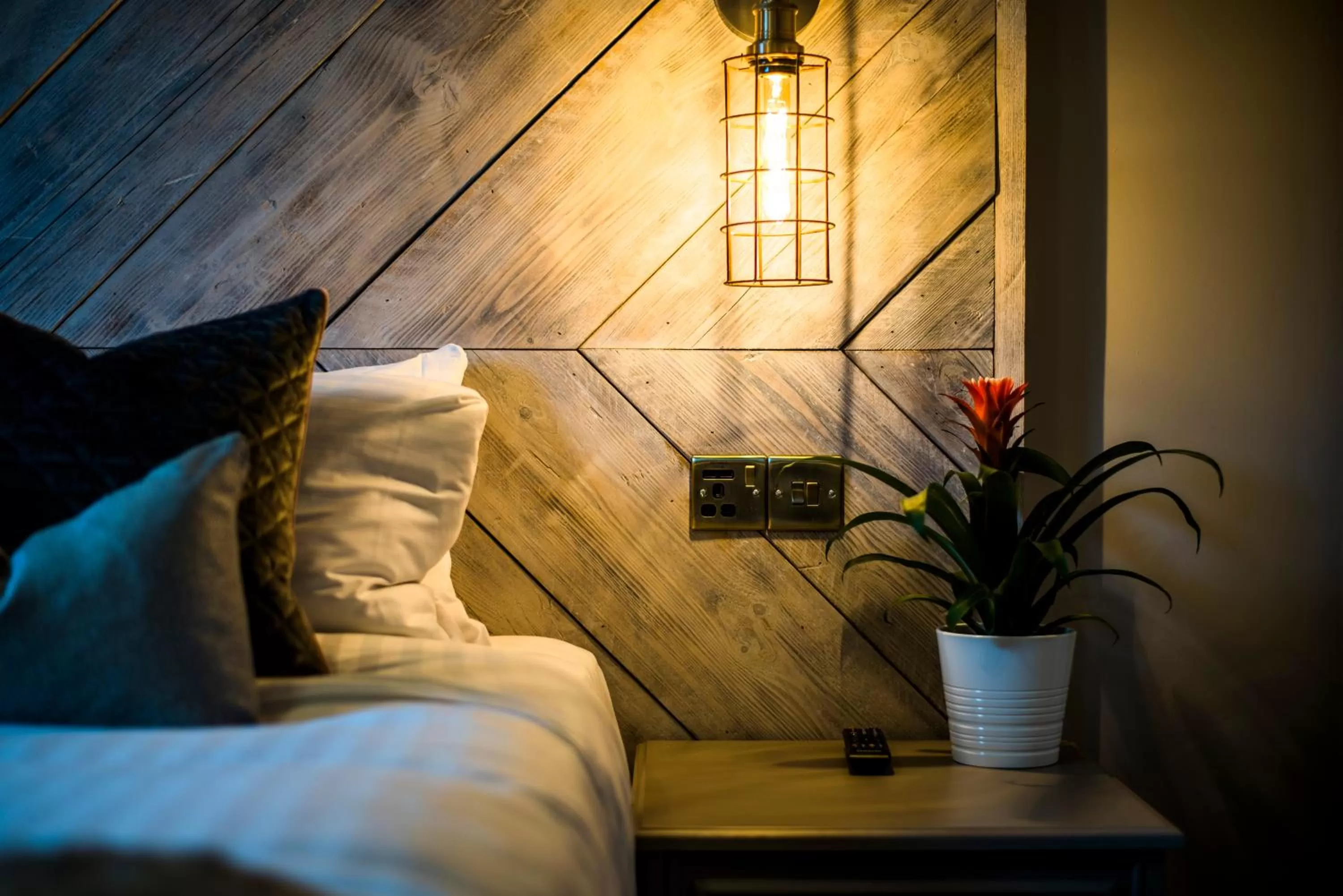 Bedroom in The Lodge Duxford