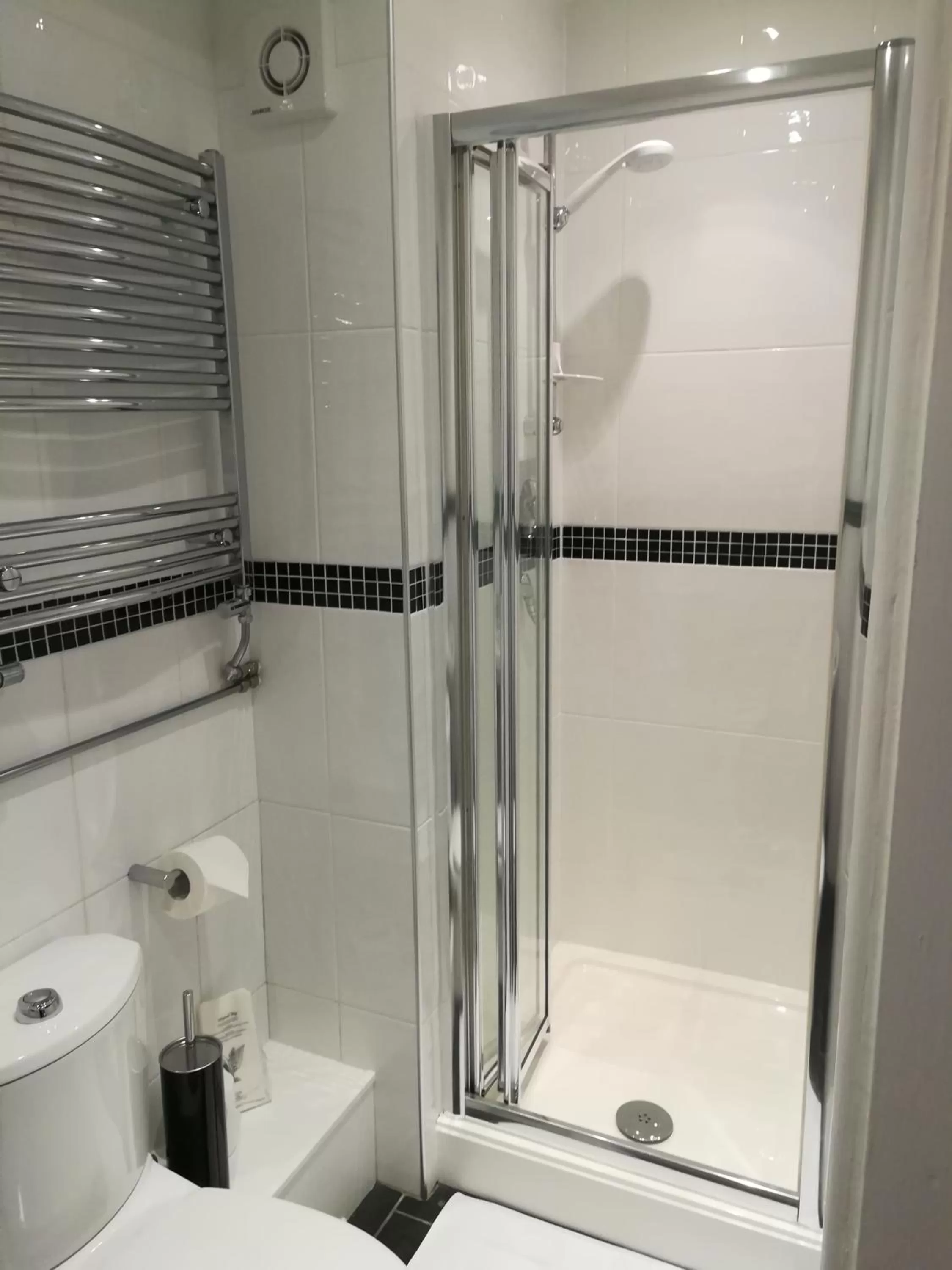 Shower in Aberconwy House B&B