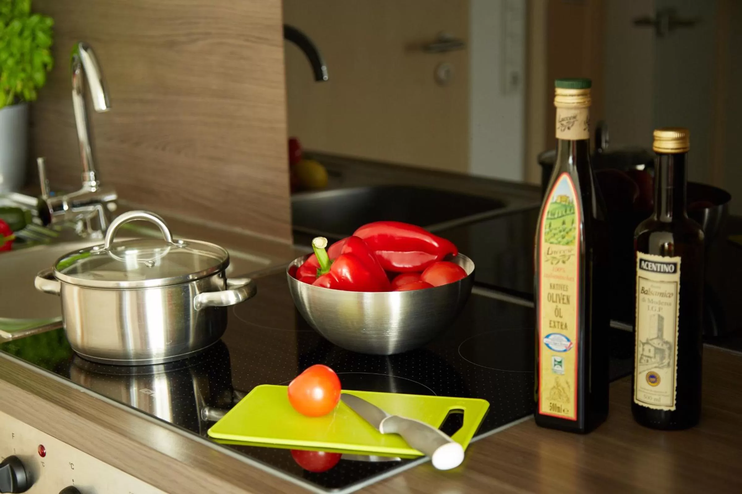 Kitchen or kitchenette in Business Homes - Das Apartment Hotel