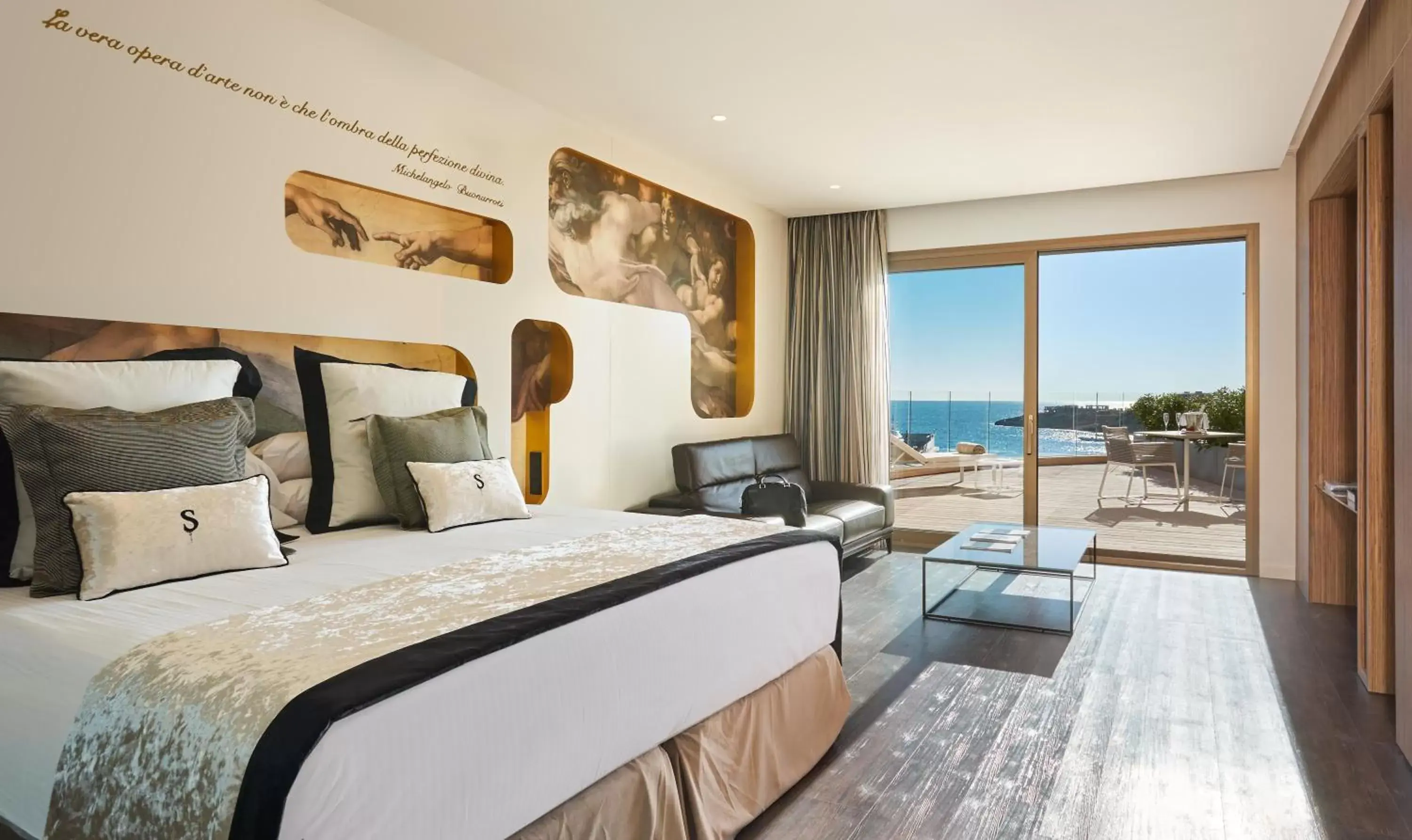 Junior Suite with Sea View in Pure Salt Port Adriano - Adults Only Junior Suite with Sea View in Pure Salt Port Adriano - Adults Only