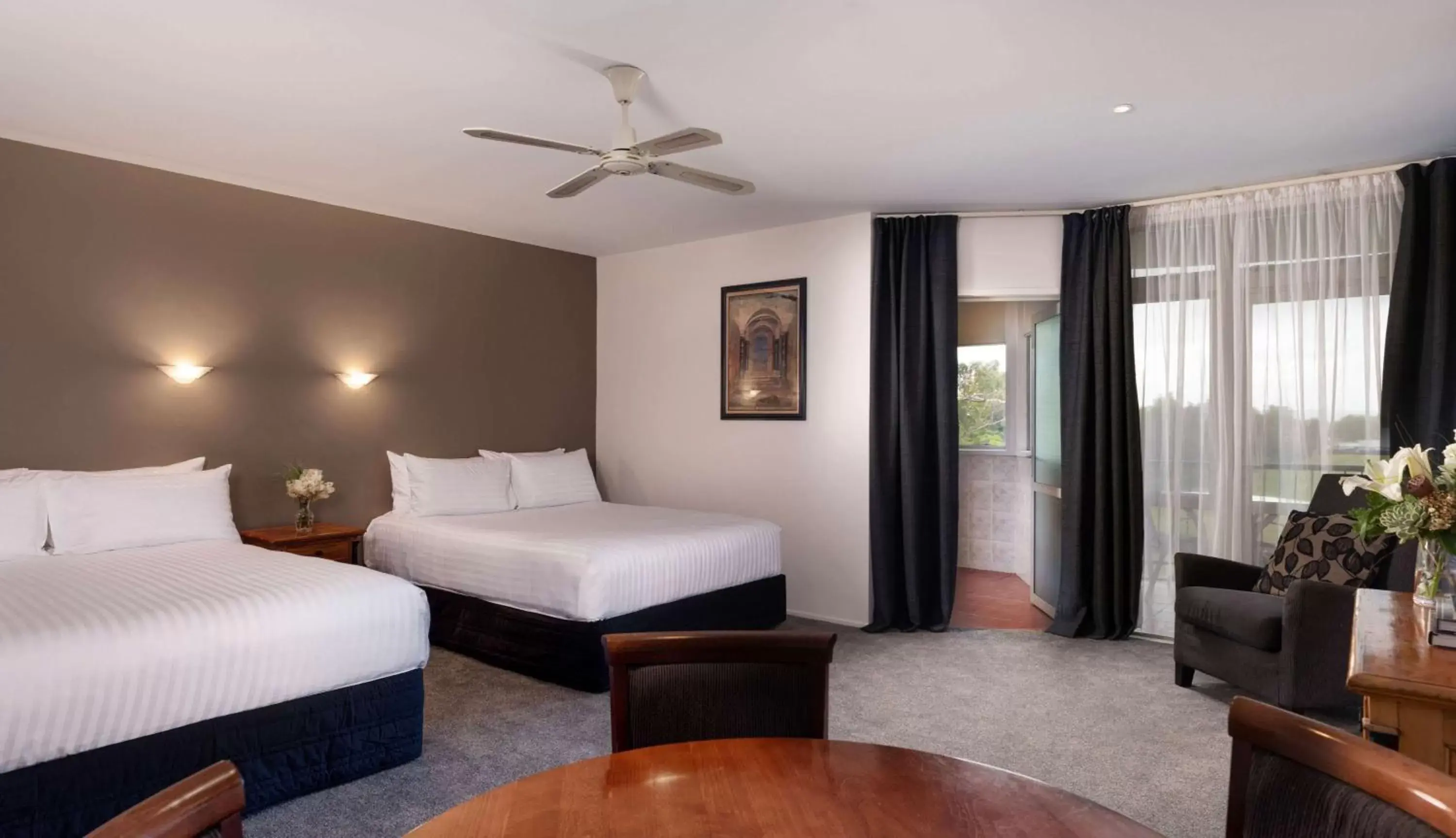 Deluxe Queen Room with Two Queen Beds Ground Floor in Arawa Park Hotel, Independent Collection by EVT Deluxe Queen Room with Two Queen Beds Ground Floor in Arawa Park Hotel, Independent Collection by EVT