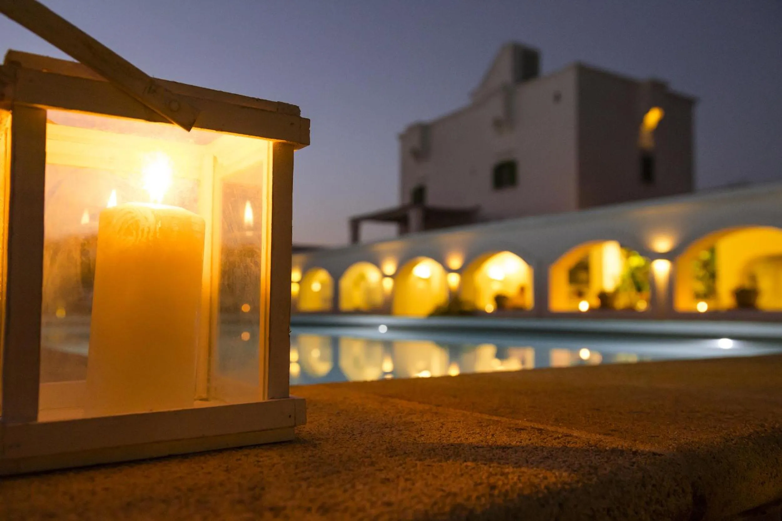 Decorative detail, Swimming Pool in Hotel Il Melograno