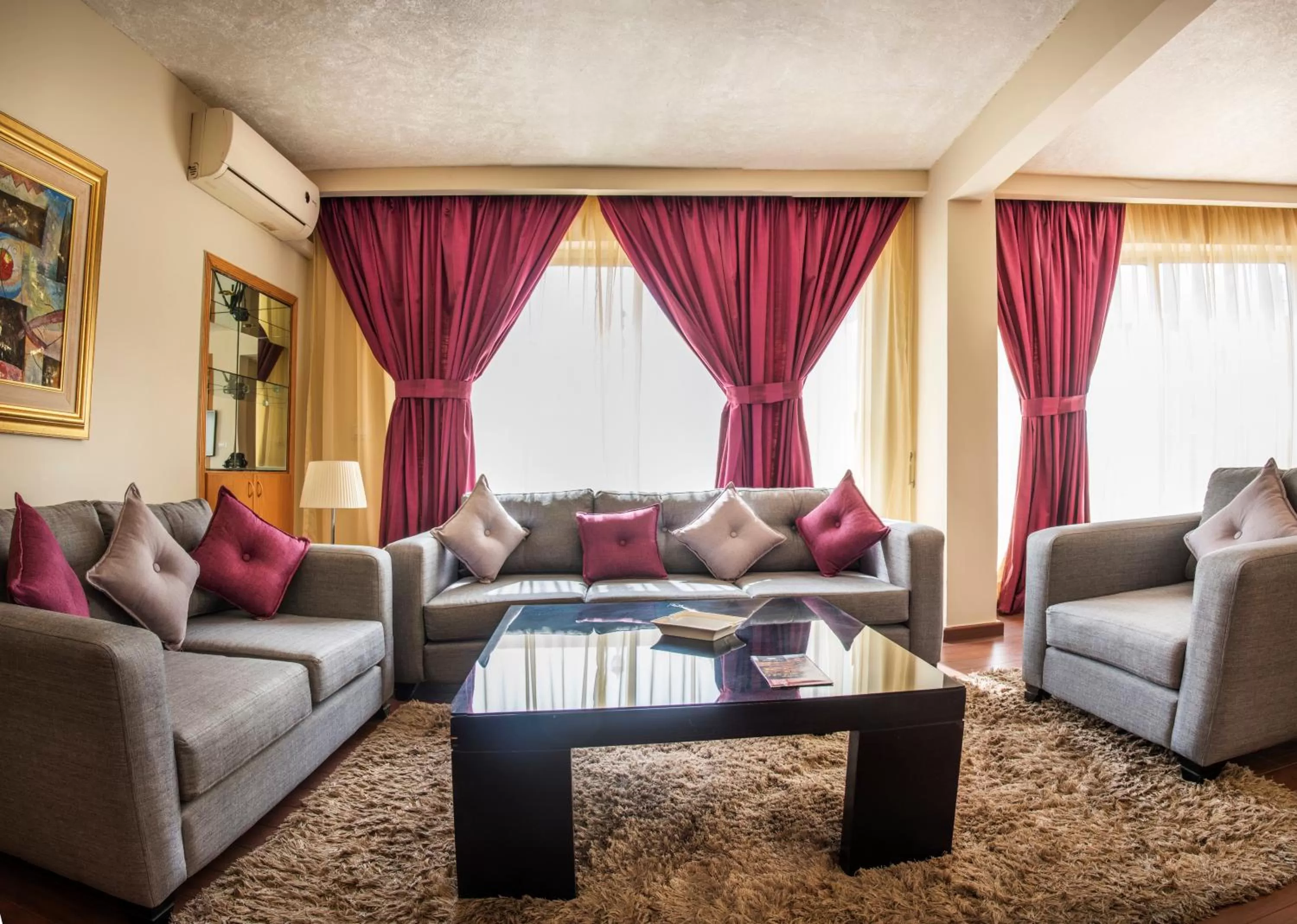 Living room in Bella Riva Hotel