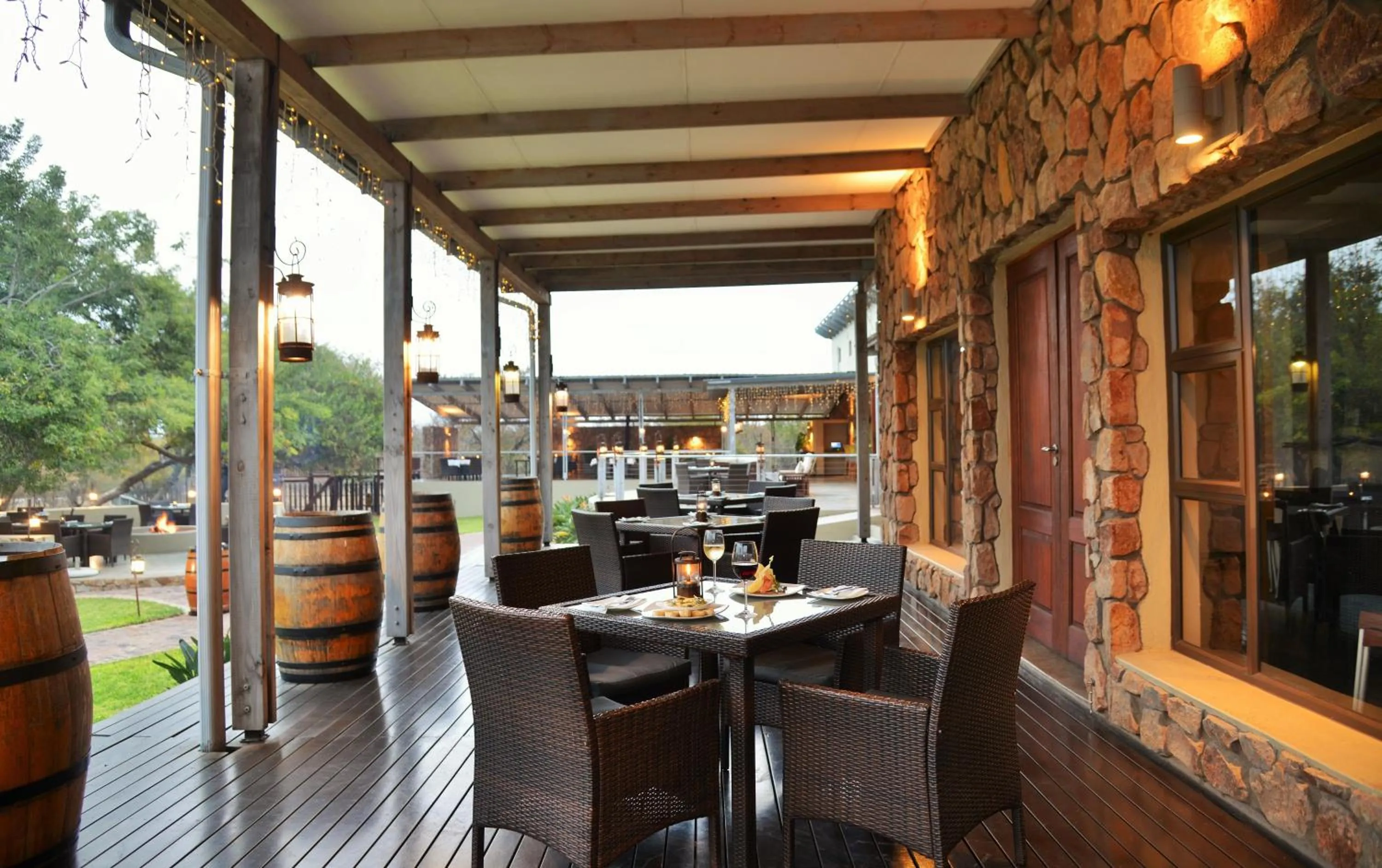 Restaurant/places to eat in Bushveld Terrace Safari Hotel, Lodge & Spa