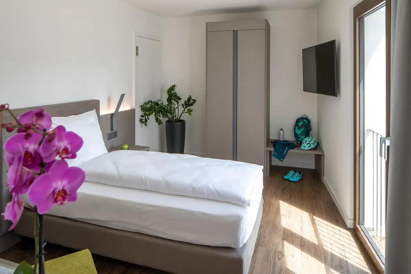 Single Room with Mountain View in Hotel Lago Maggiore - Welcome! Single Room with Mountain View in Hotel Lago Maggiore - Welcome!