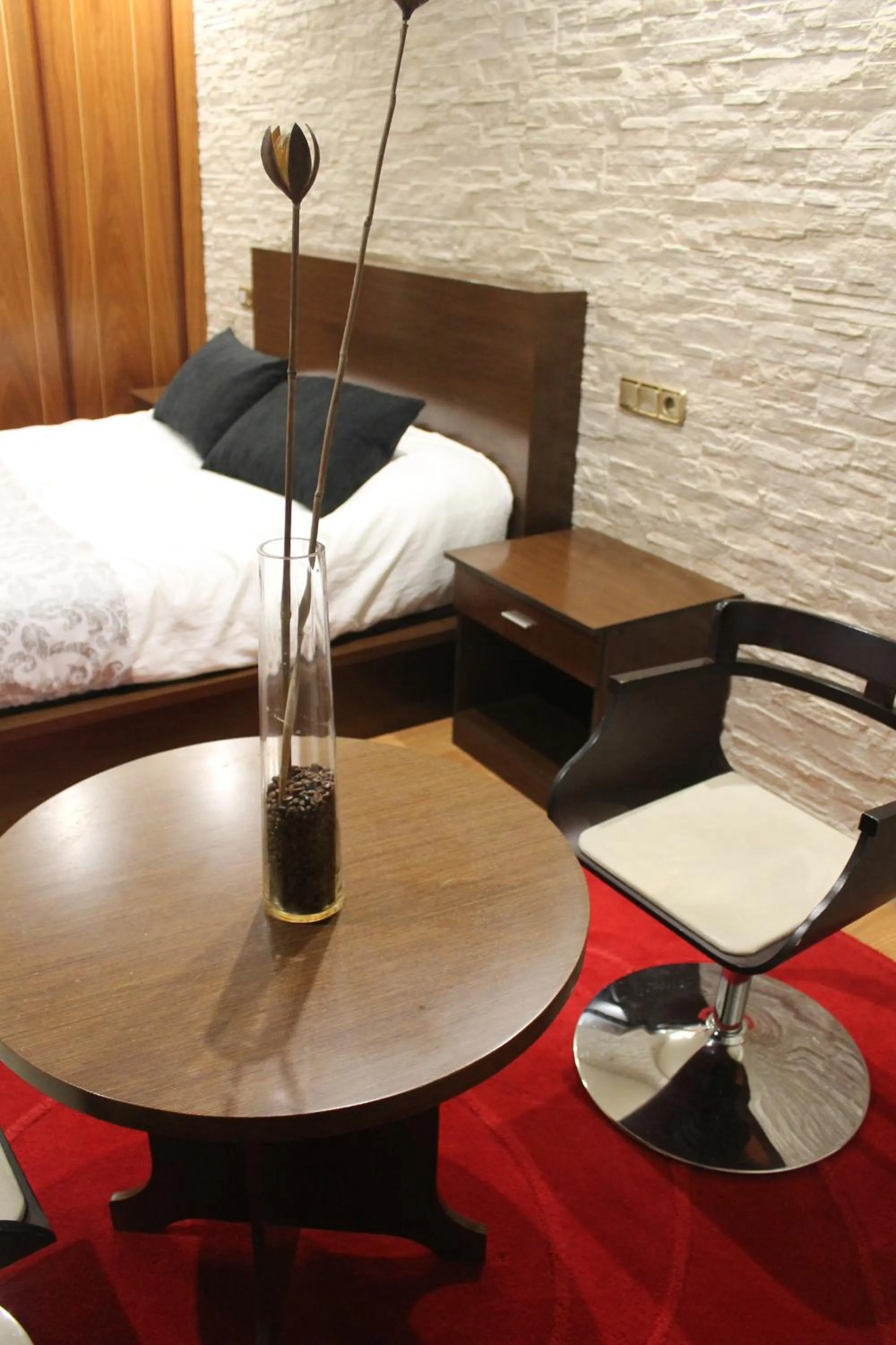 Decorative detail, Bed in Hotel El Castillo