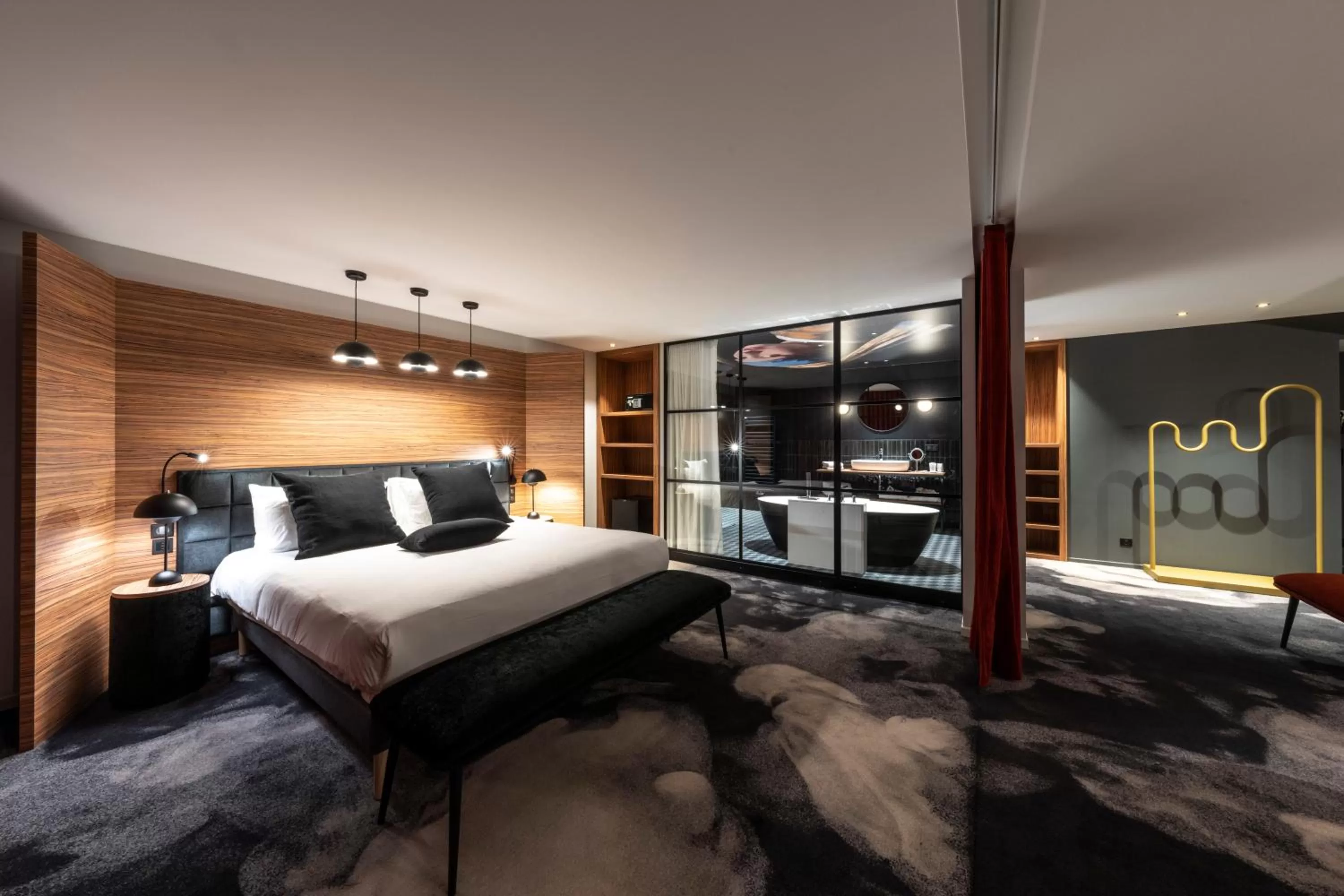 Photo of the whole room, Bed in Hôtel Baud - Teritoria