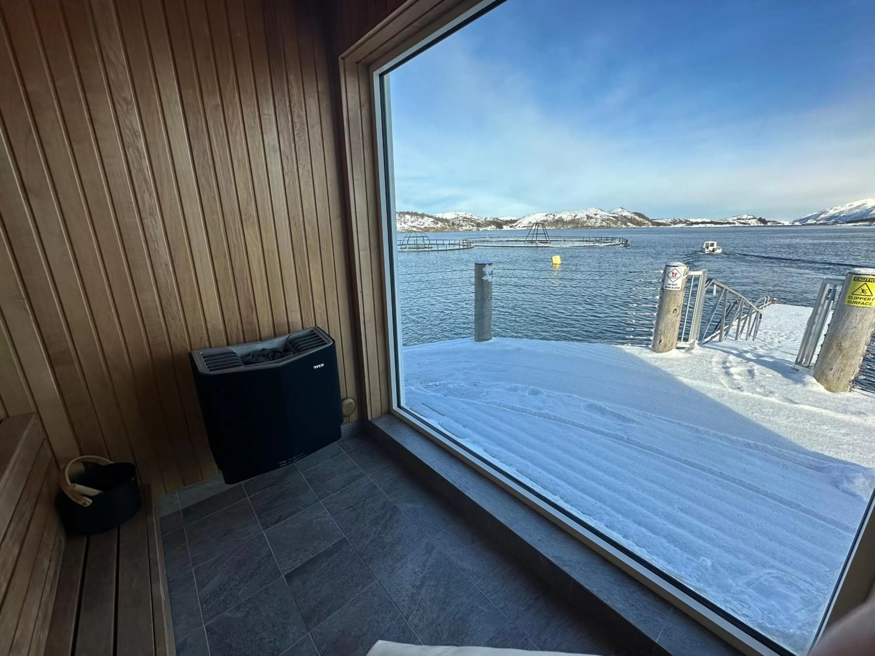 Sauna in Norsk Havbrukssenter - Rorbuer