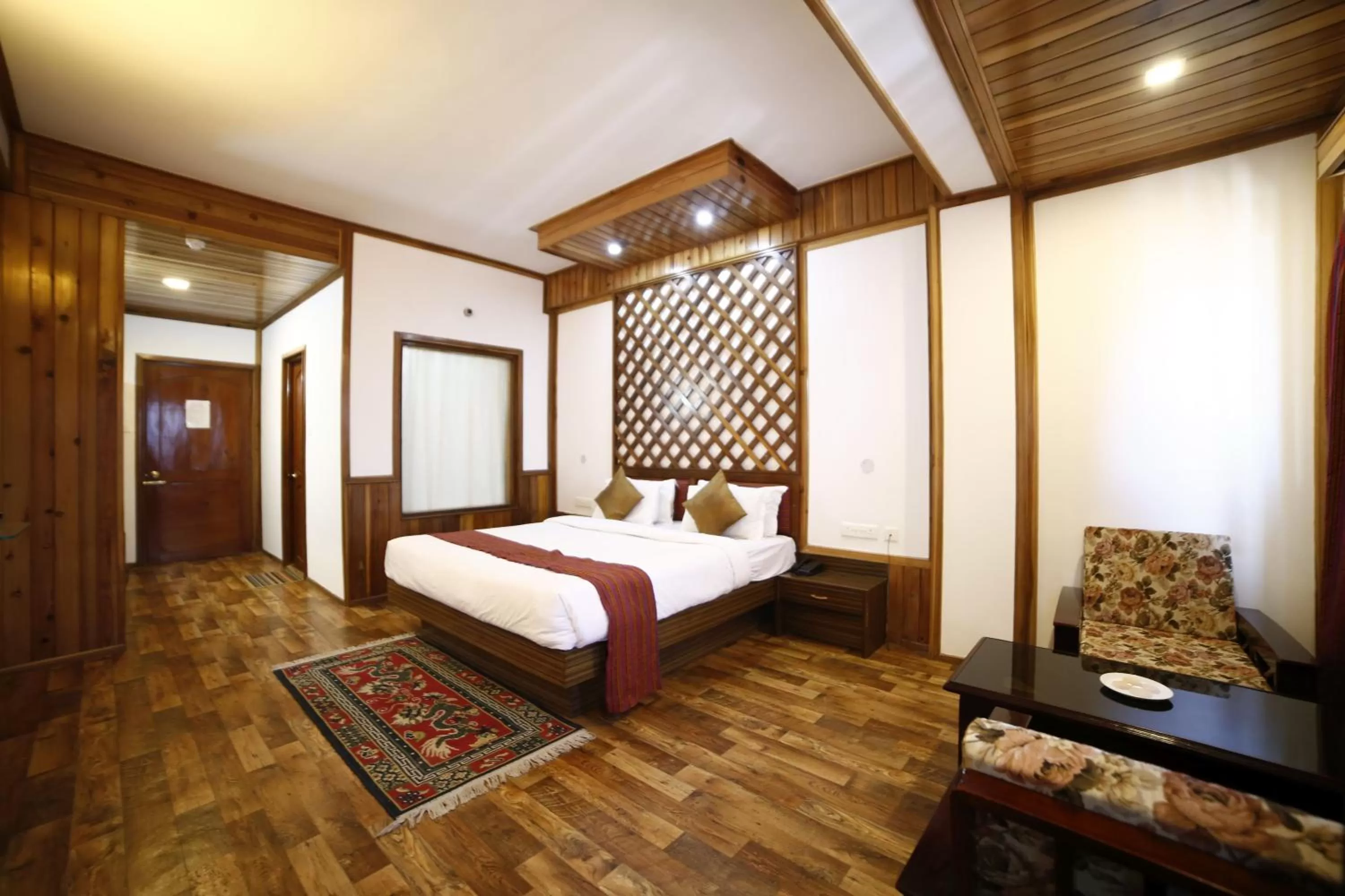 Bedroom, Bed in Yangthang Heritage