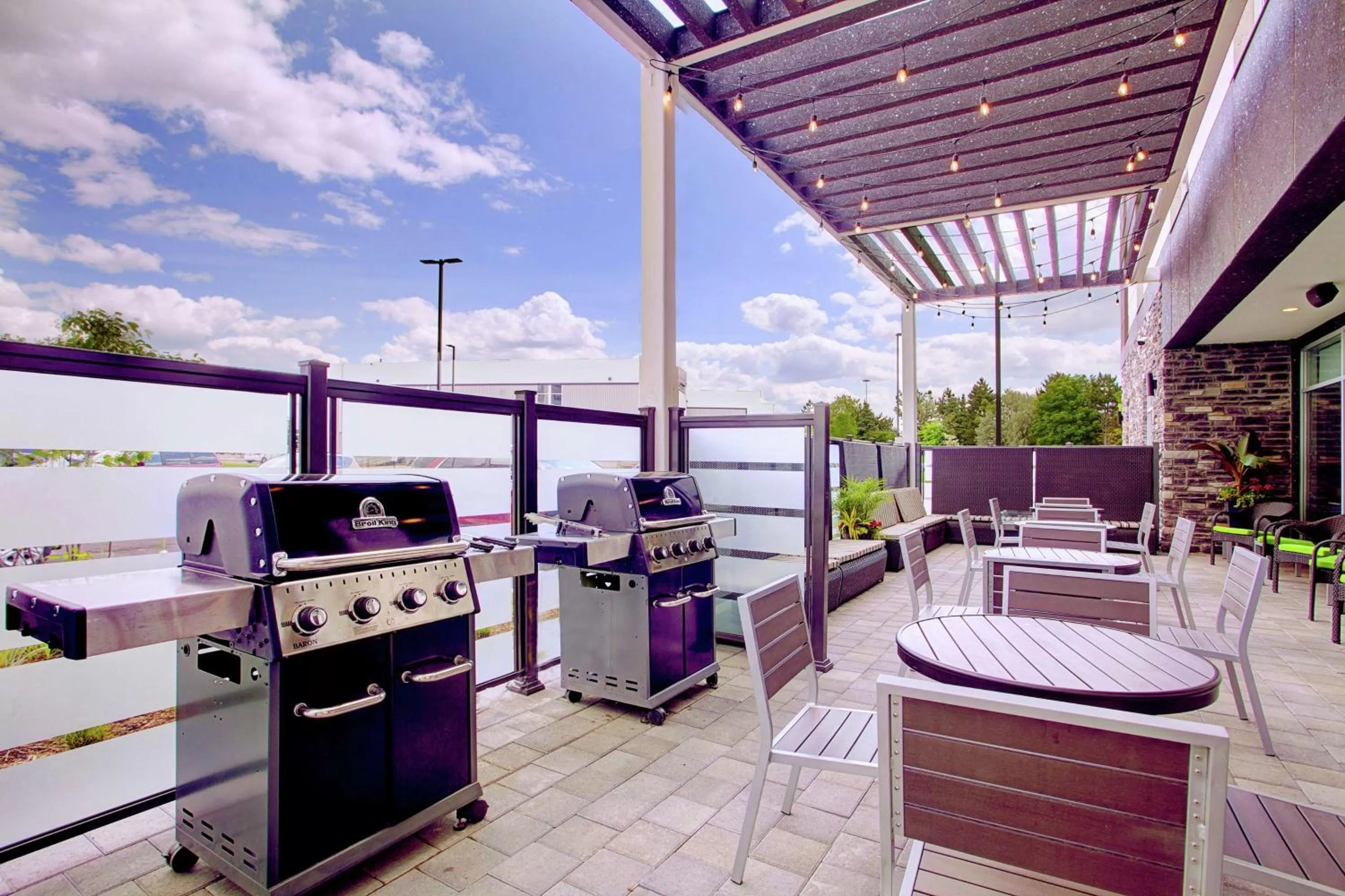 Patio in Home2 Suites By Hilton Toronto/Brampton, On