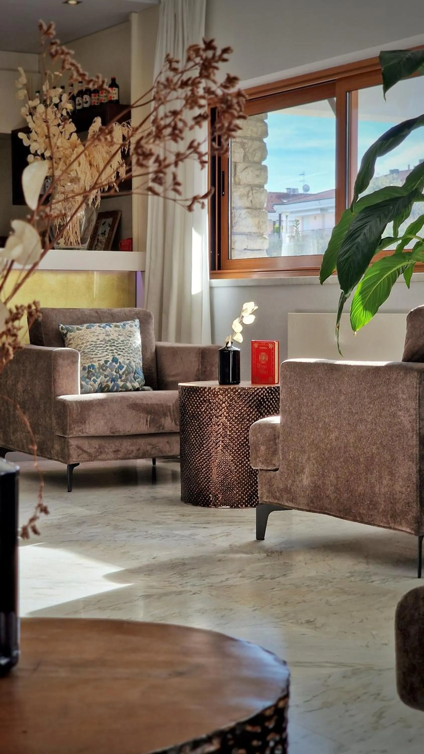 hair dresser in Hotel Tiffany