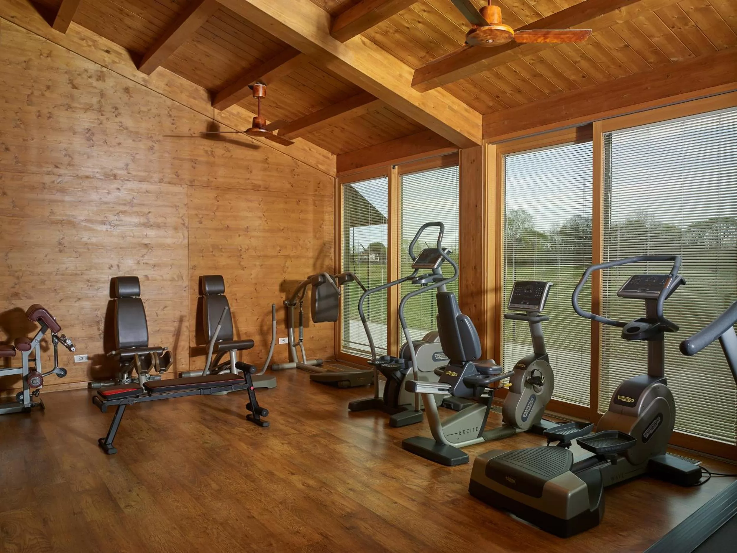 Fitness centre/facilities in Villa Abbondanzi Resort