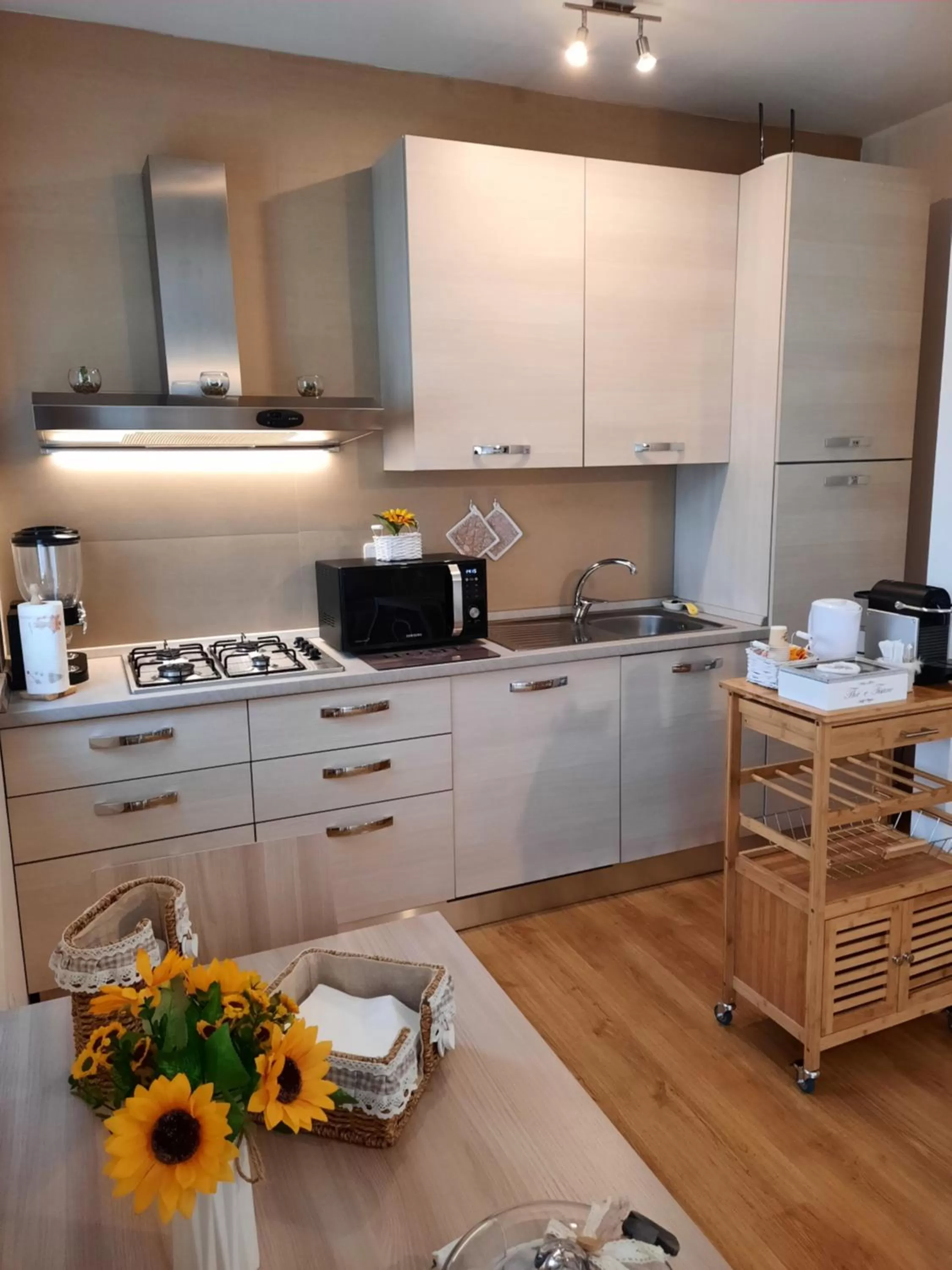 Kitchen or kitchenette in B&B Girasoli