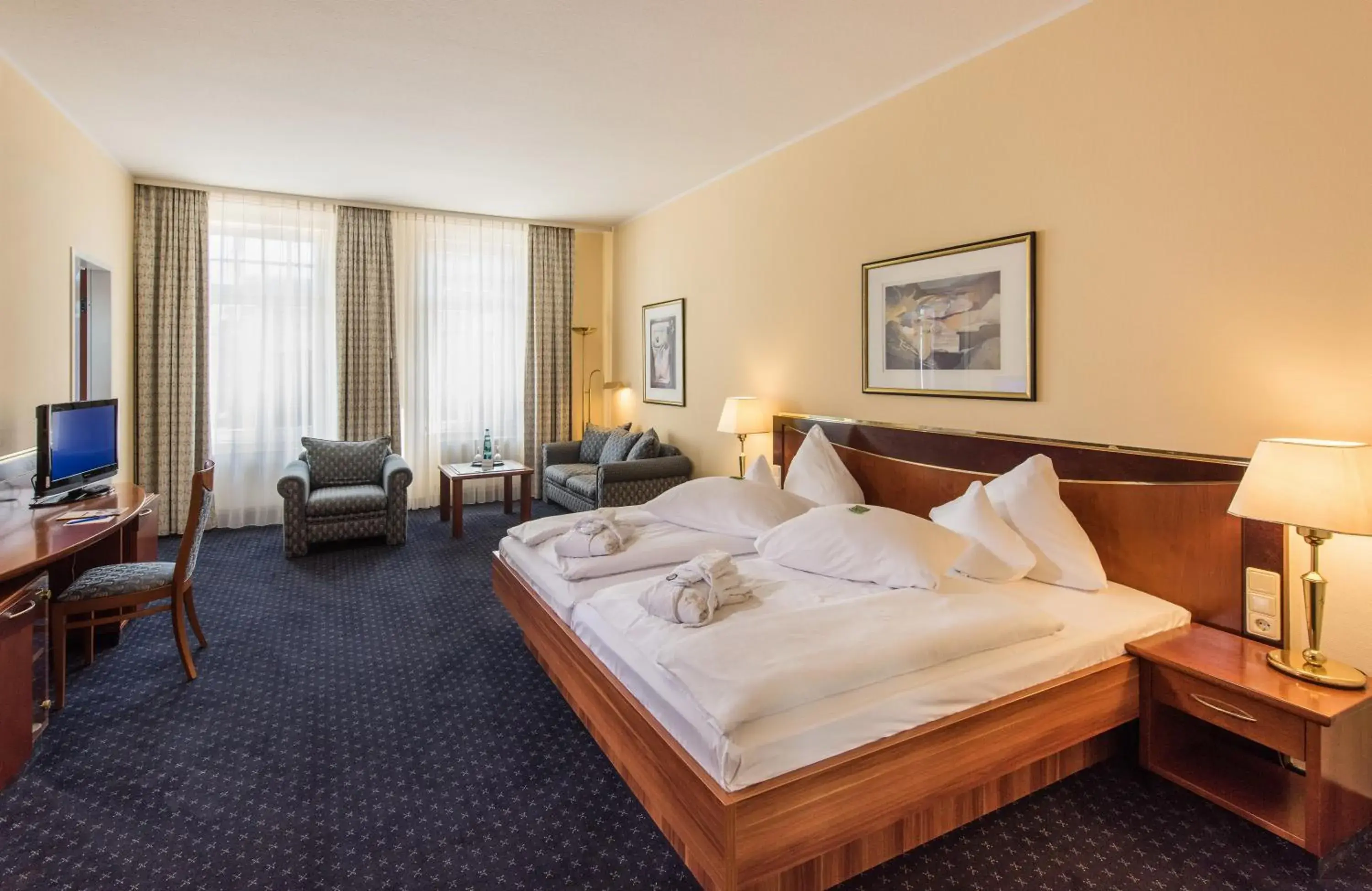 Deluxe Double Room in Göbel`s Hotel Quellenhof Deluxe Double Room in Göbel`s Hotel Quellenhof