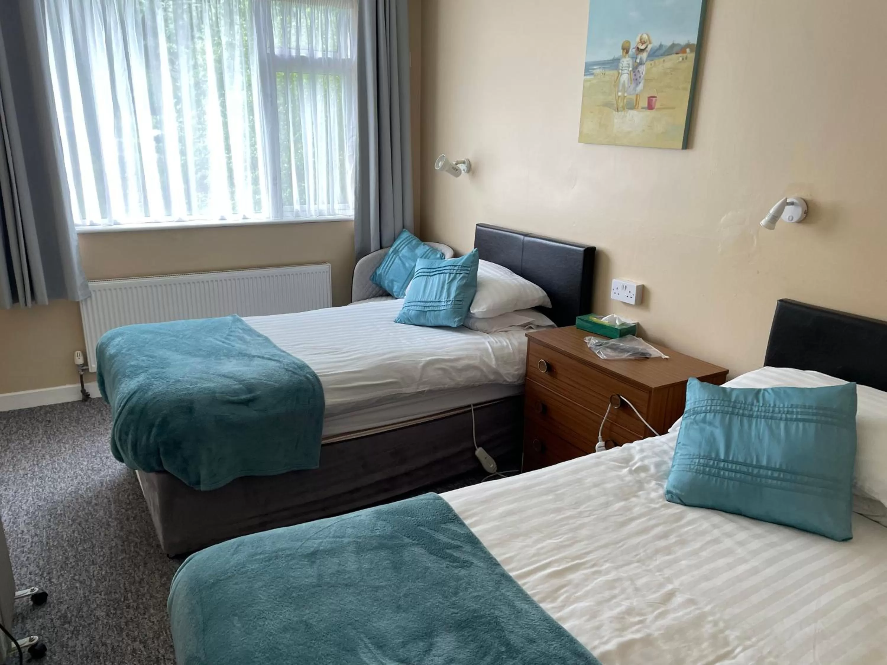 Bedroom, Bed in Fountain House B&B