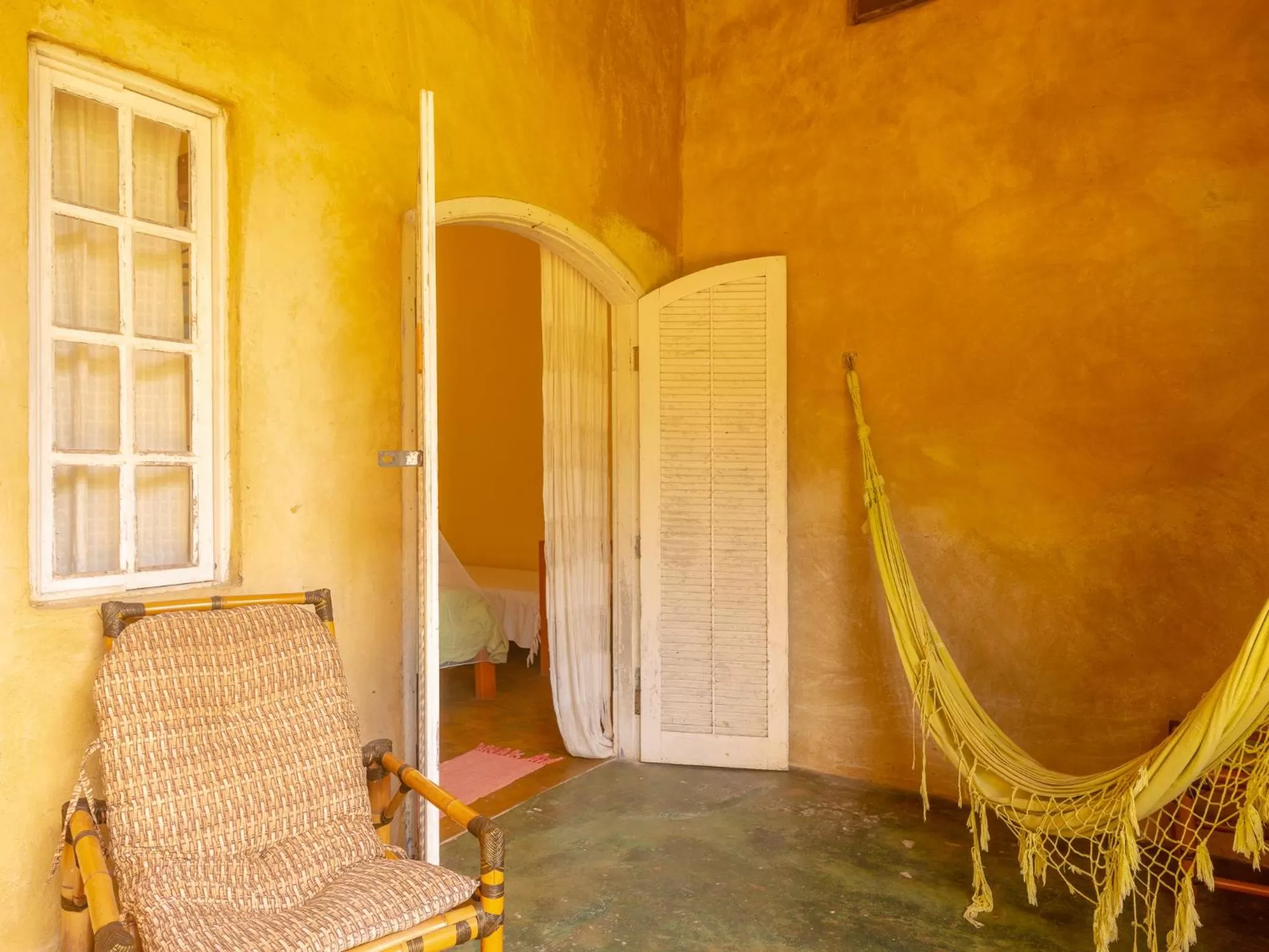 Patio in Pousada da Rosa