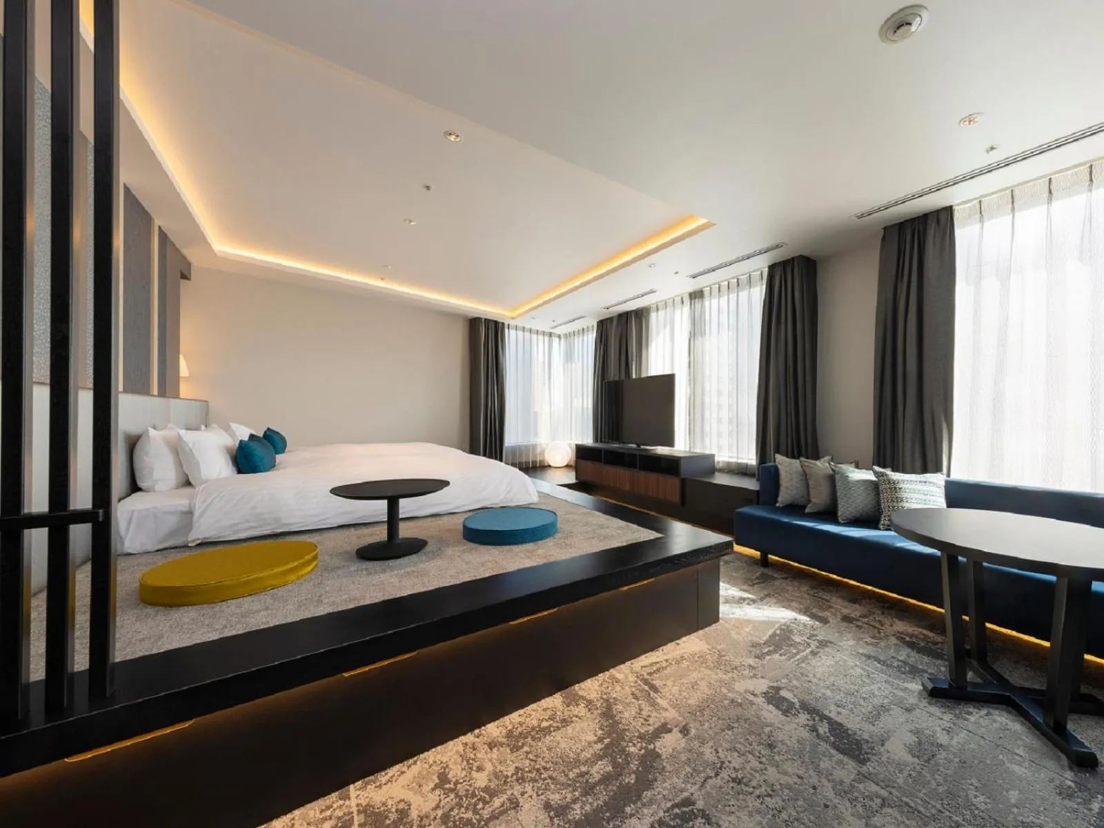 Photo of the whole room, Bed in Hotel Intergate Osaka Umeda