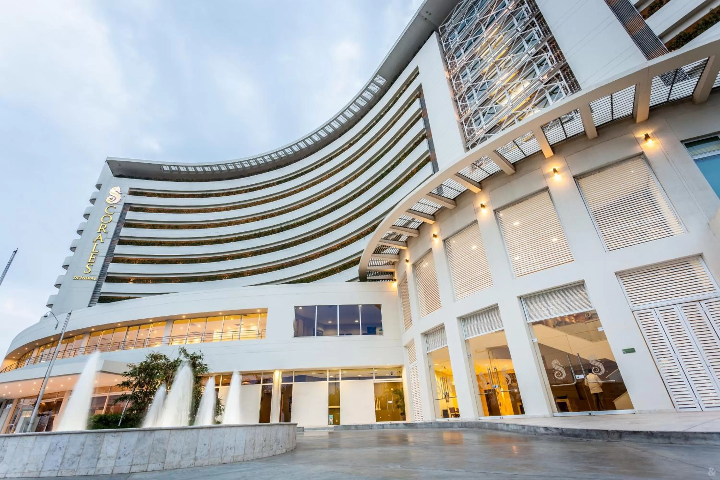 Facade/entrance in GHL Corales de Indias