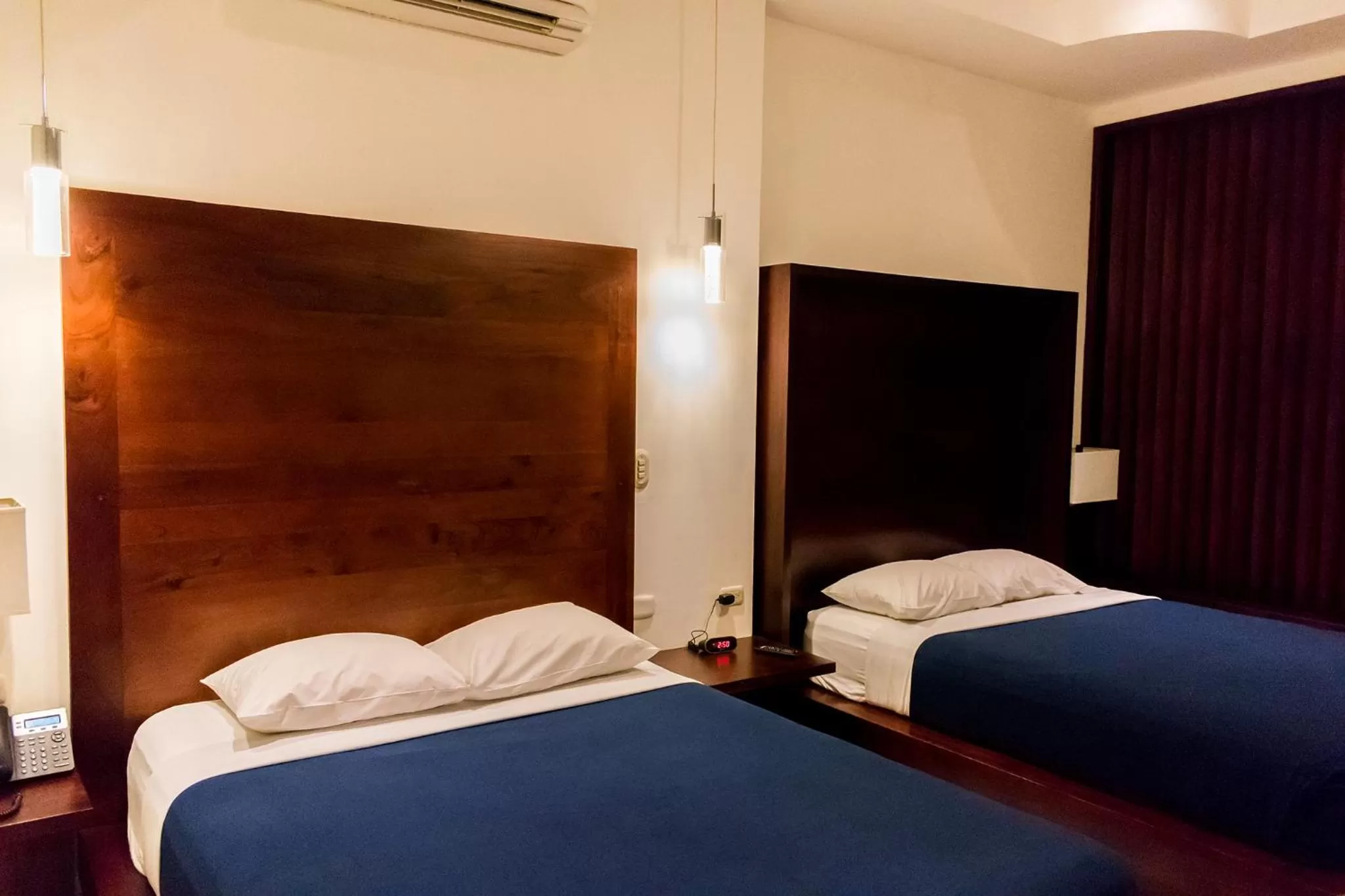 Bed in Hotel Agualcas