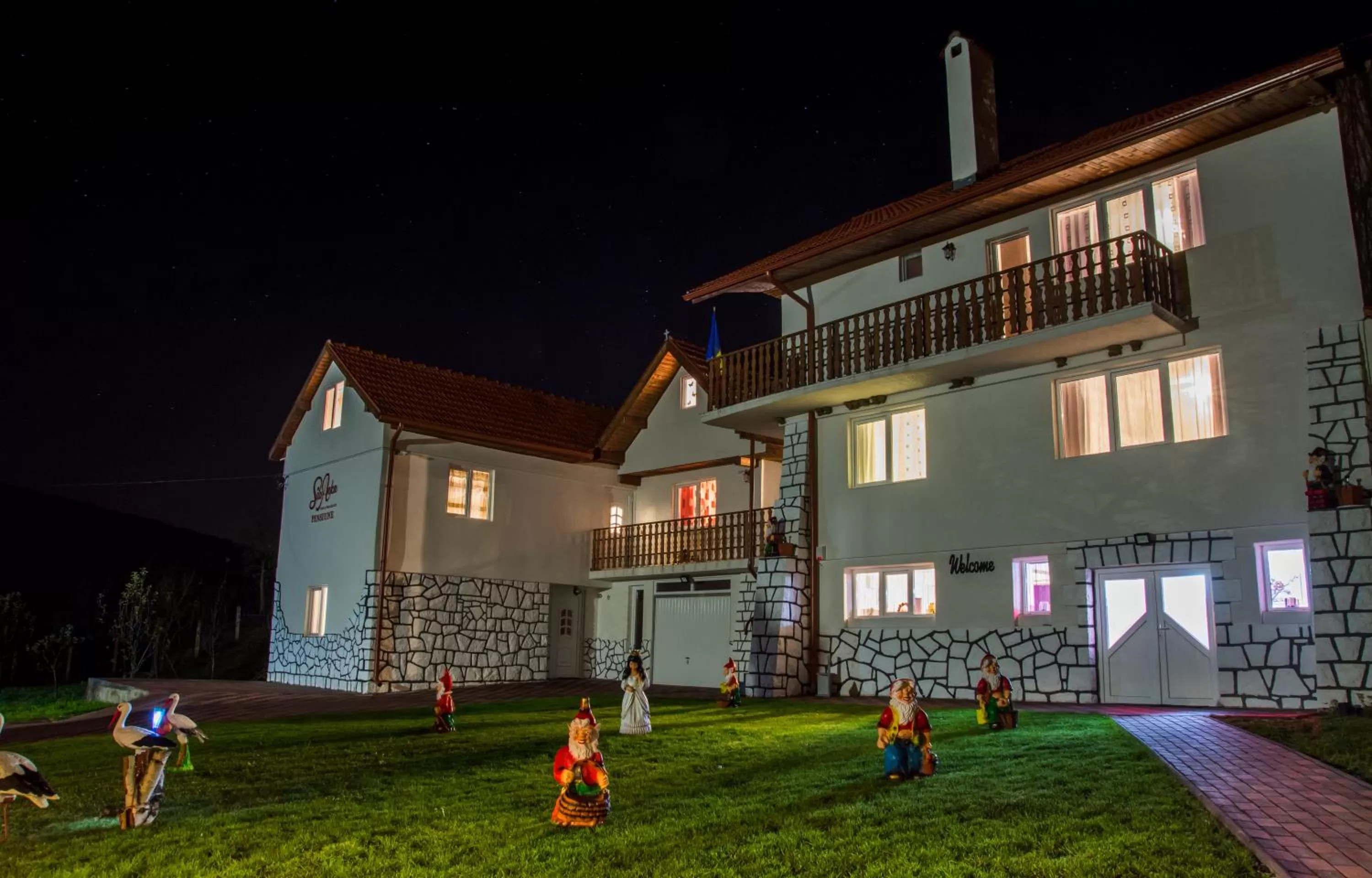 Patio in Pensiunea SilvAnka