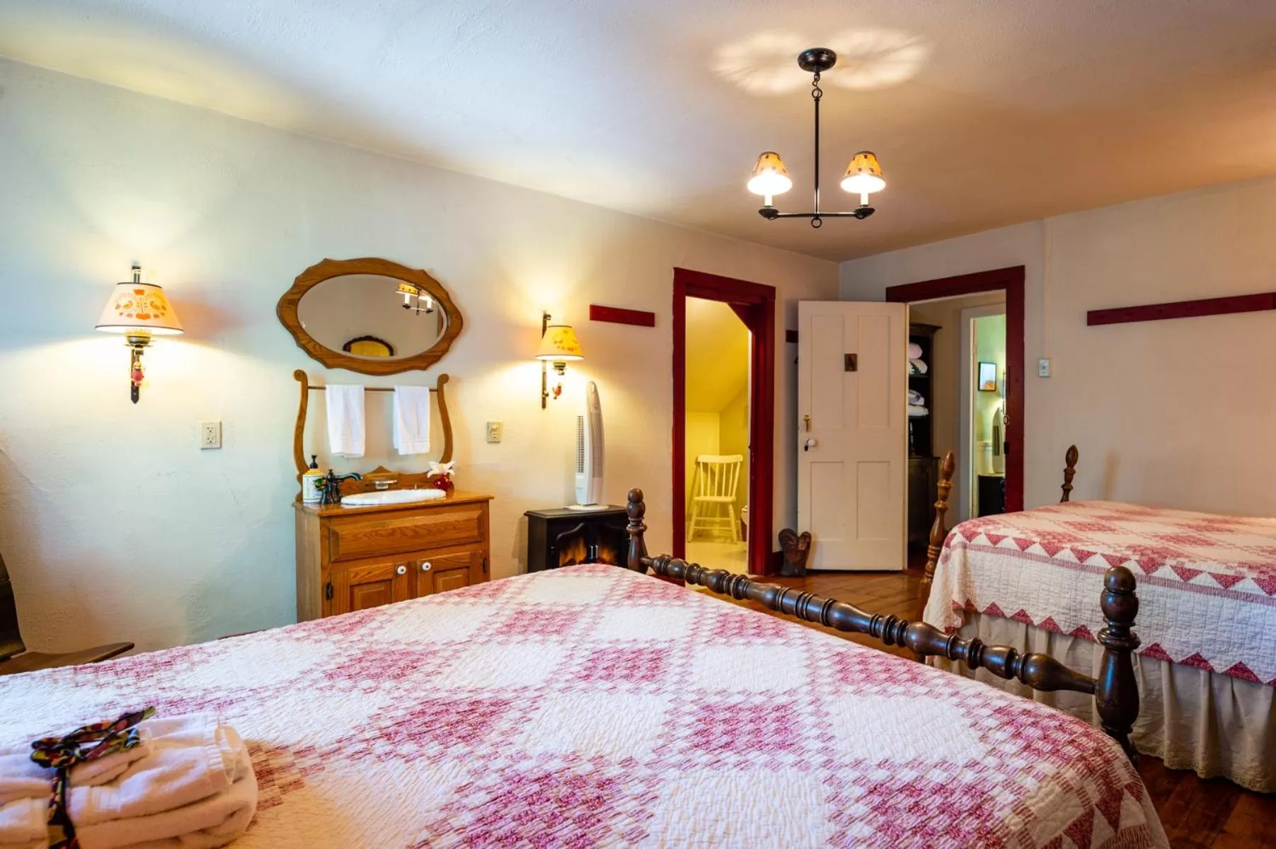 Bed in The Pines of Dresden