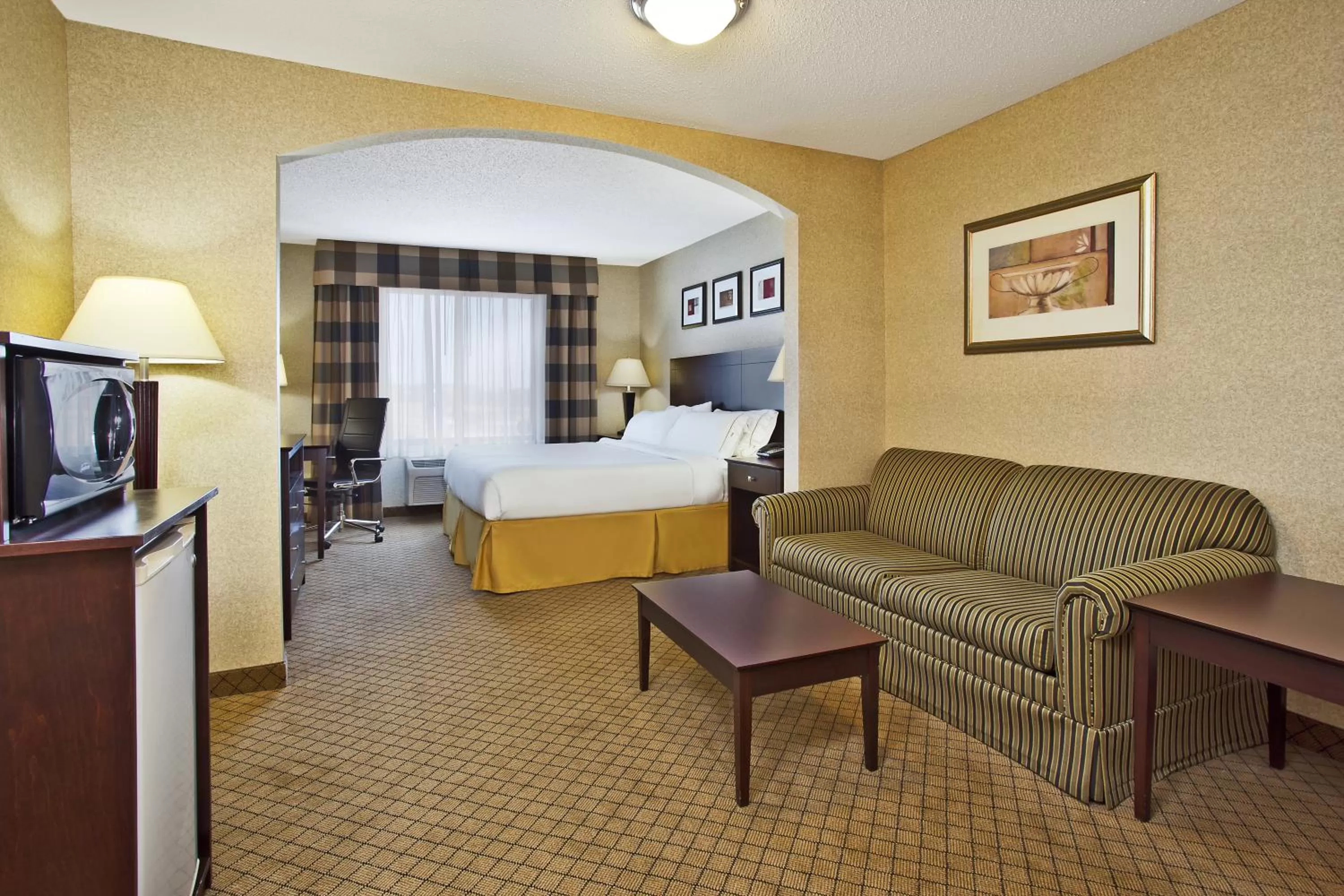 Photo of the whole room, Bed in Holiday Inn Express Hotel & Suites Anderson by IHG