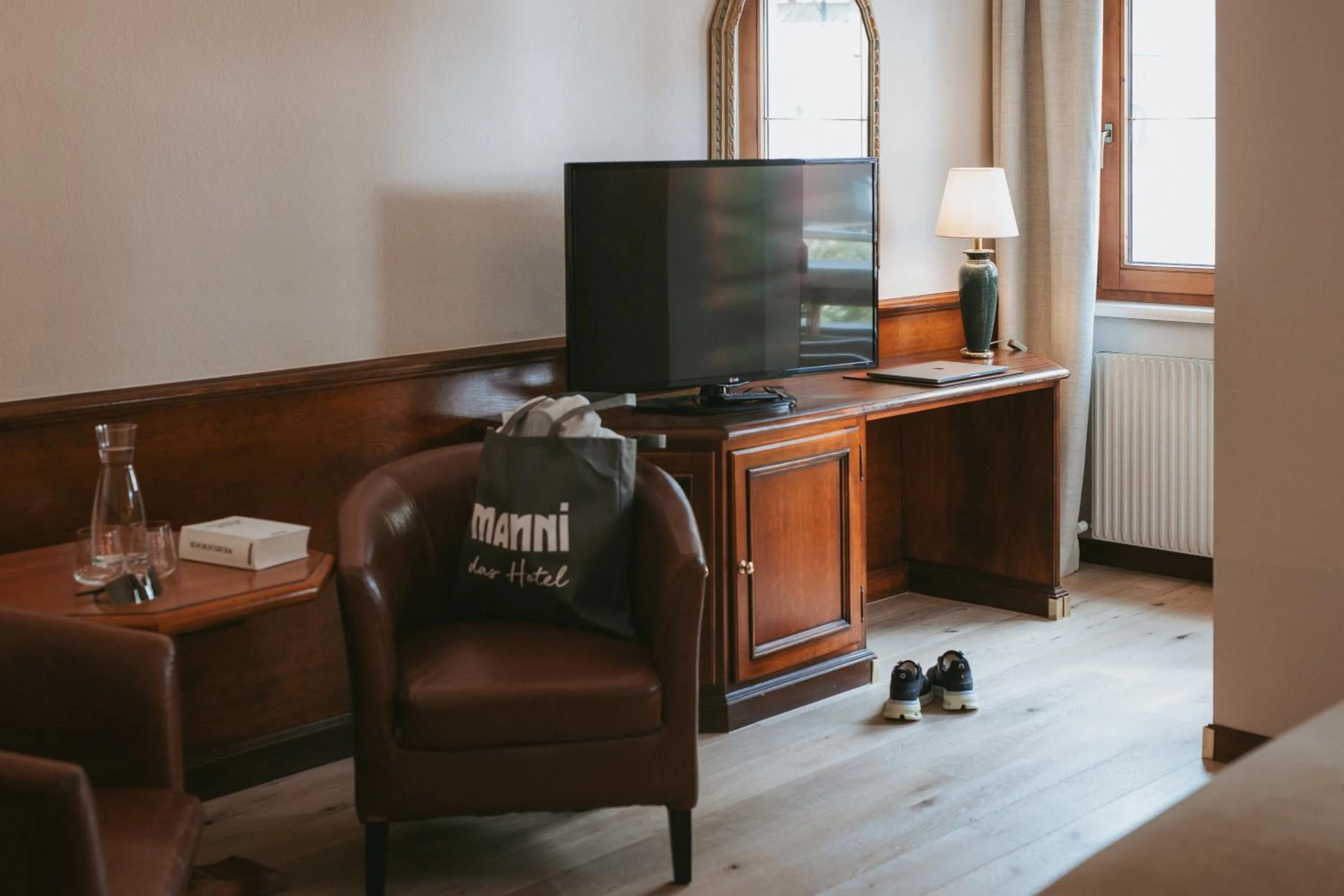 Living room in MANNI das Hotel