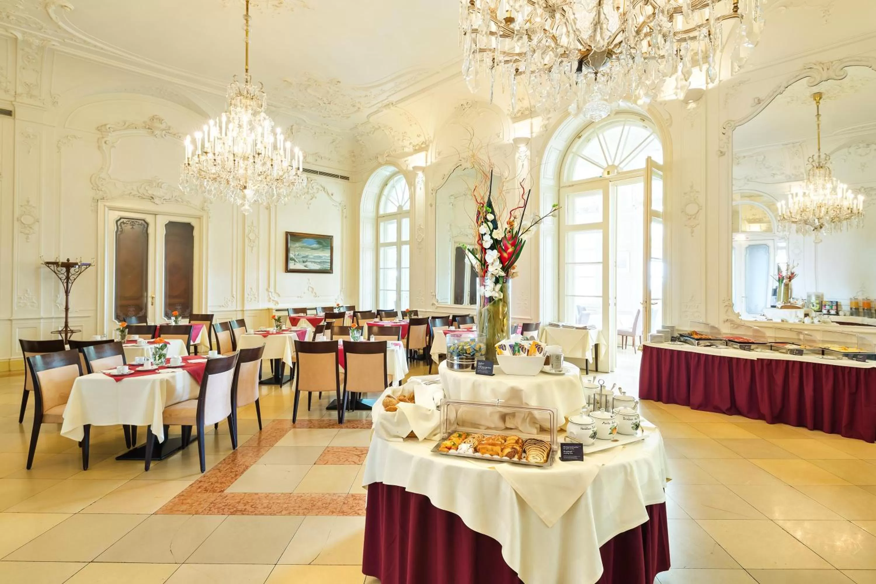 Restaurant/places to eat in Austria Trend Hotel Schloss Wilhelminenberg Wien