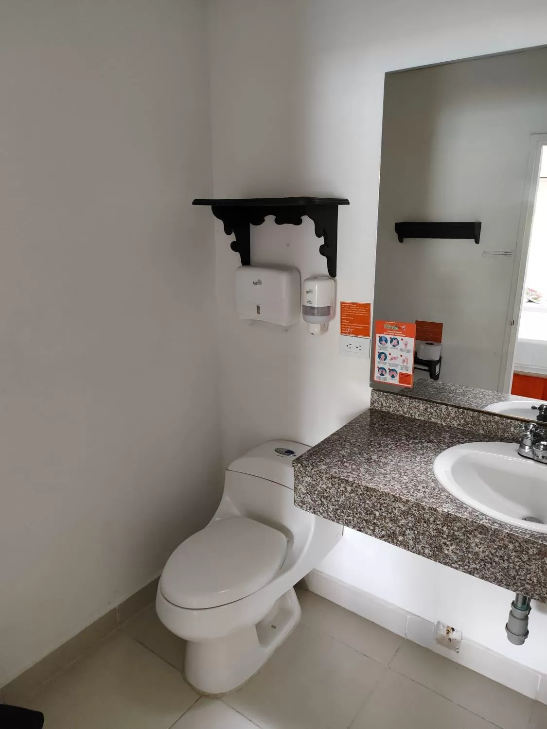 Bathroom in Hotel campestre La Floresta