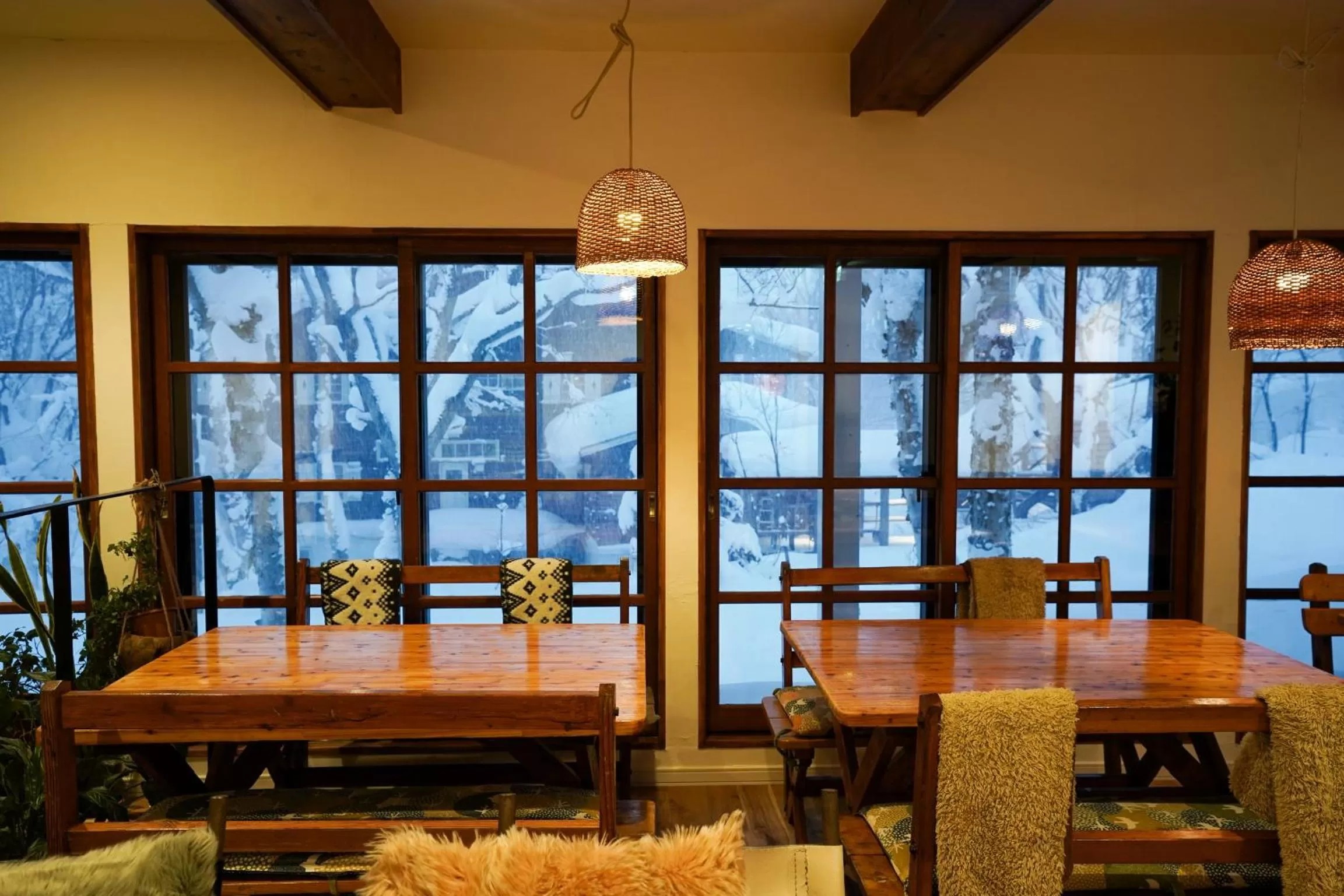 Dining area in Country Inn Milky House