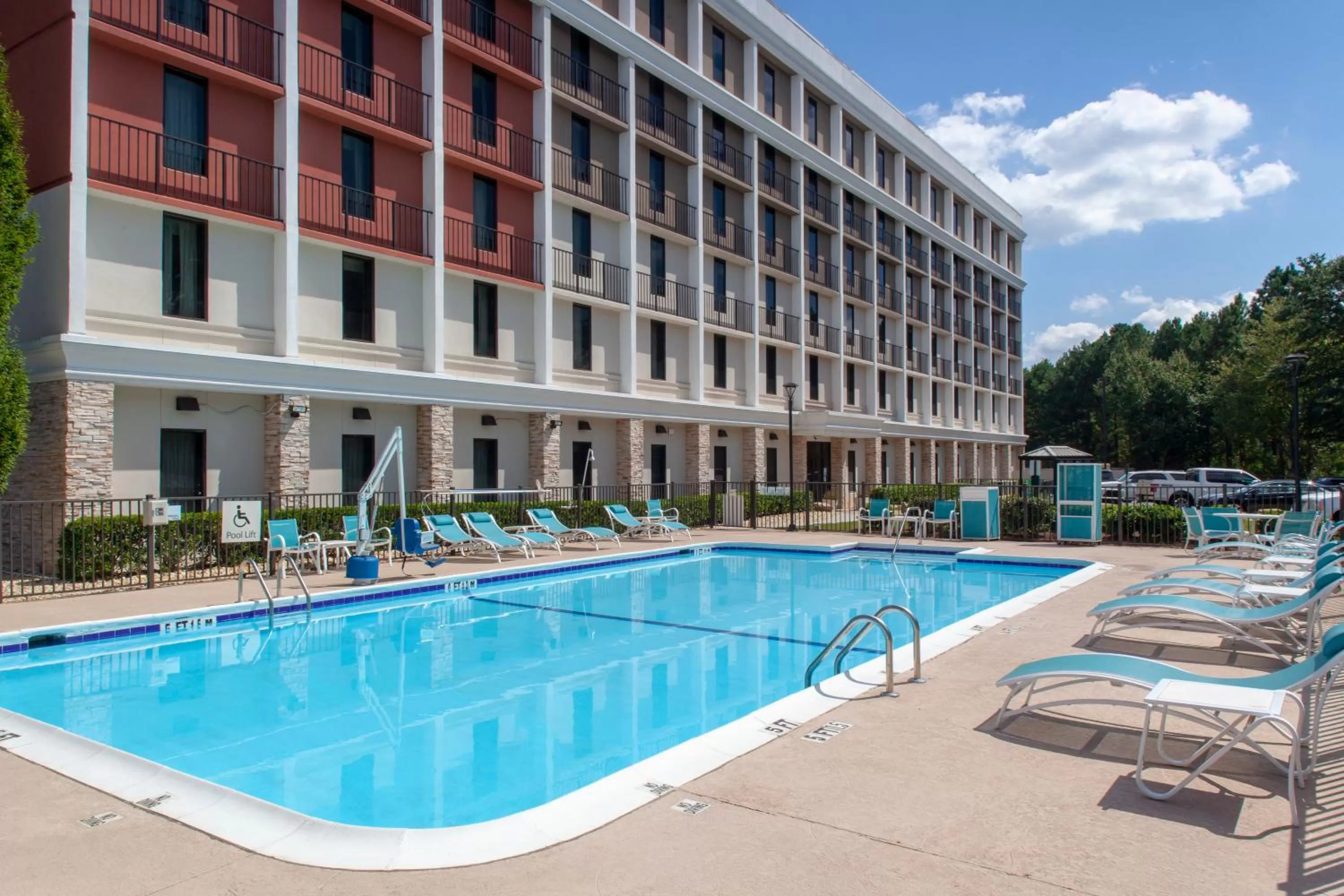 Swimming pool in Holiday Inn Express Atlanta Airport-College Park by IHG