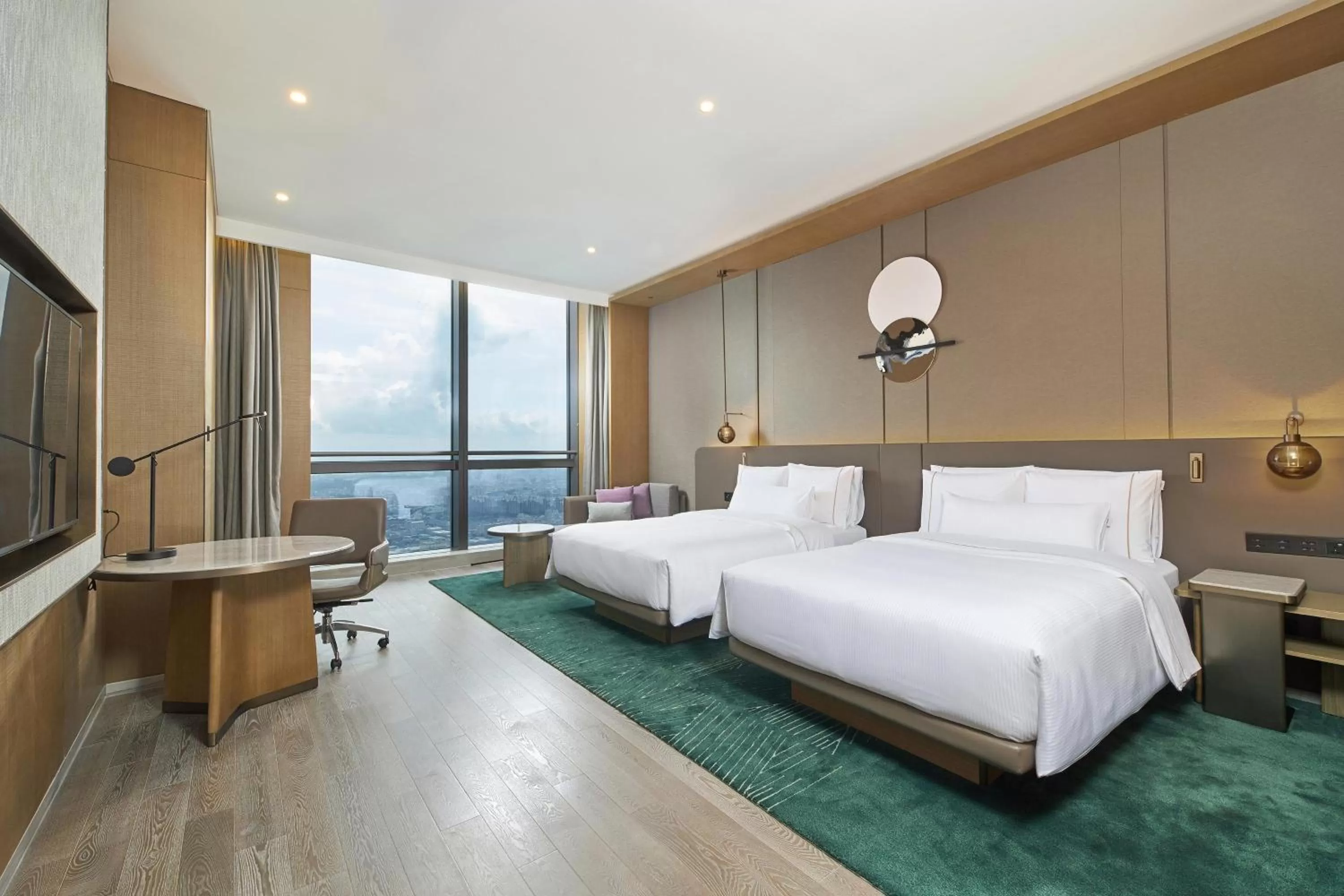 Photo of the whole room, Bed in The Westin Zhongshan Guzhen