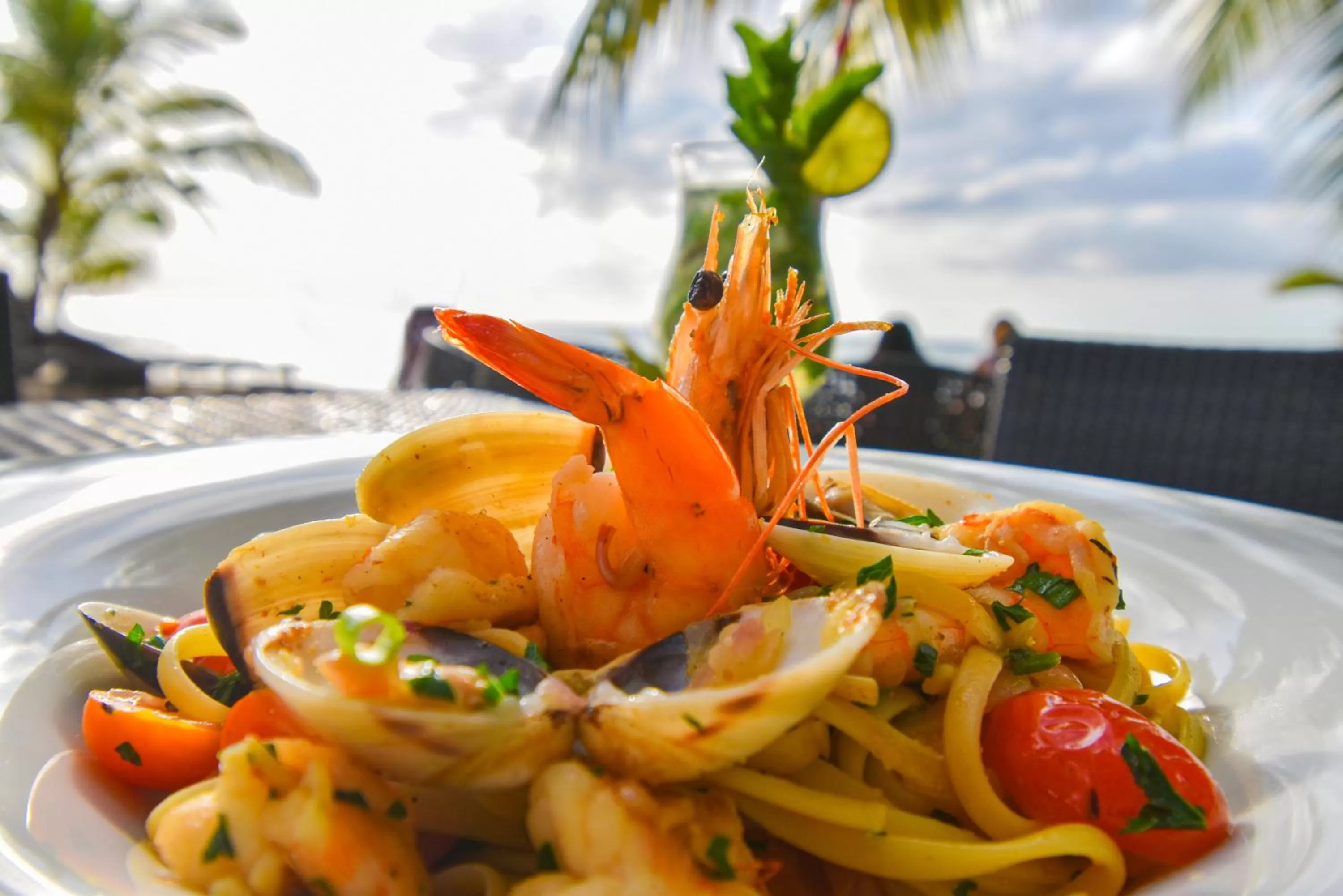 Food and drinks in Coson Bay