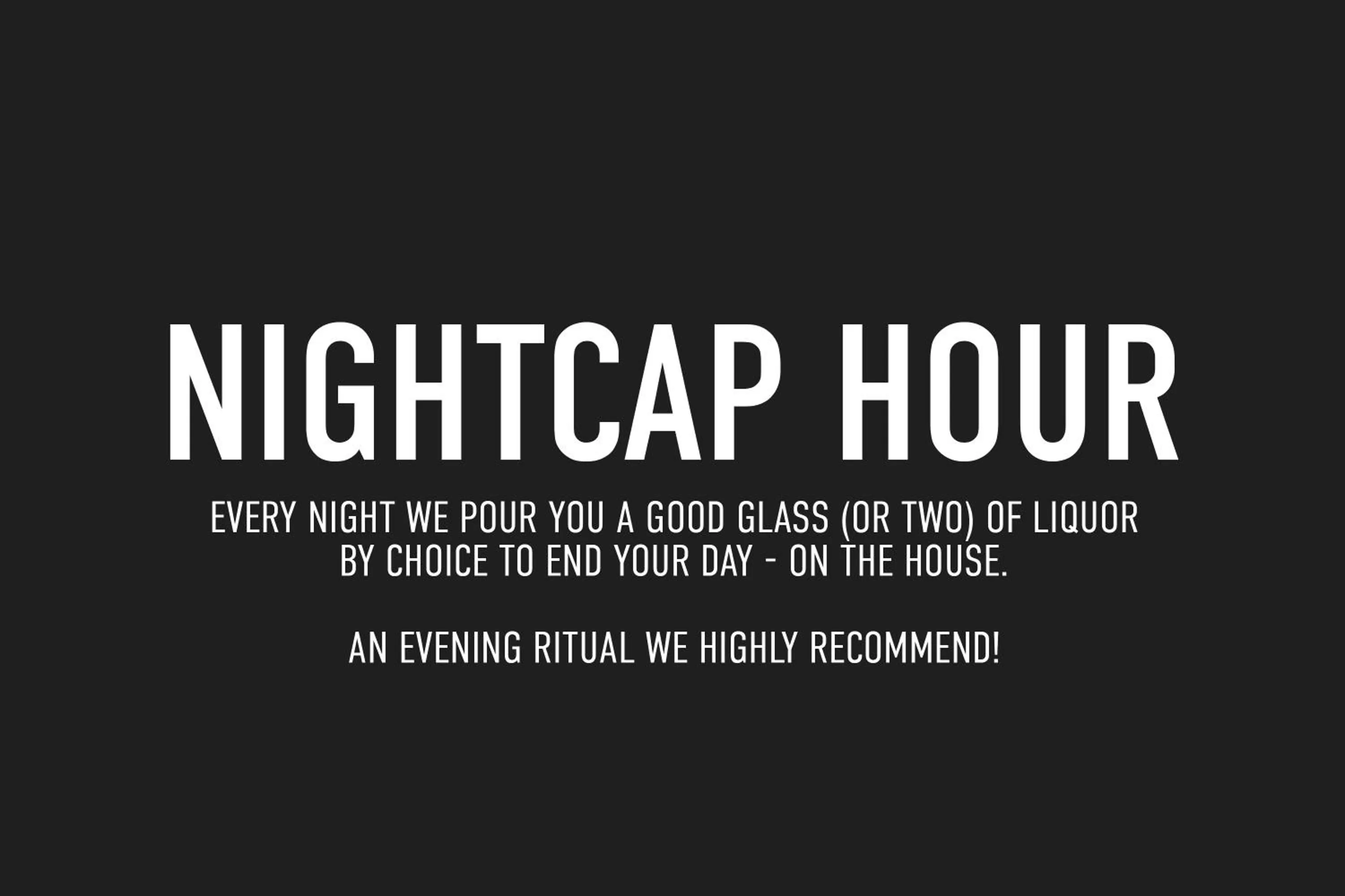 Text overlay in Hotel Danmark