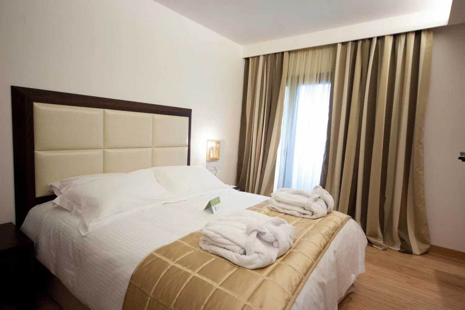 Bed in Kalavrita Canyon Hotel & Spa