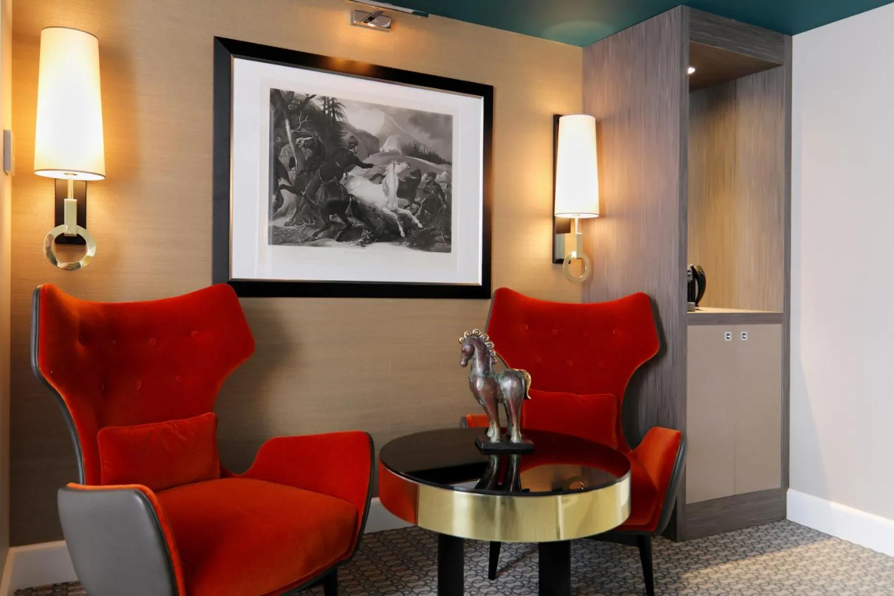 Seating area in Hôtel Alchimy