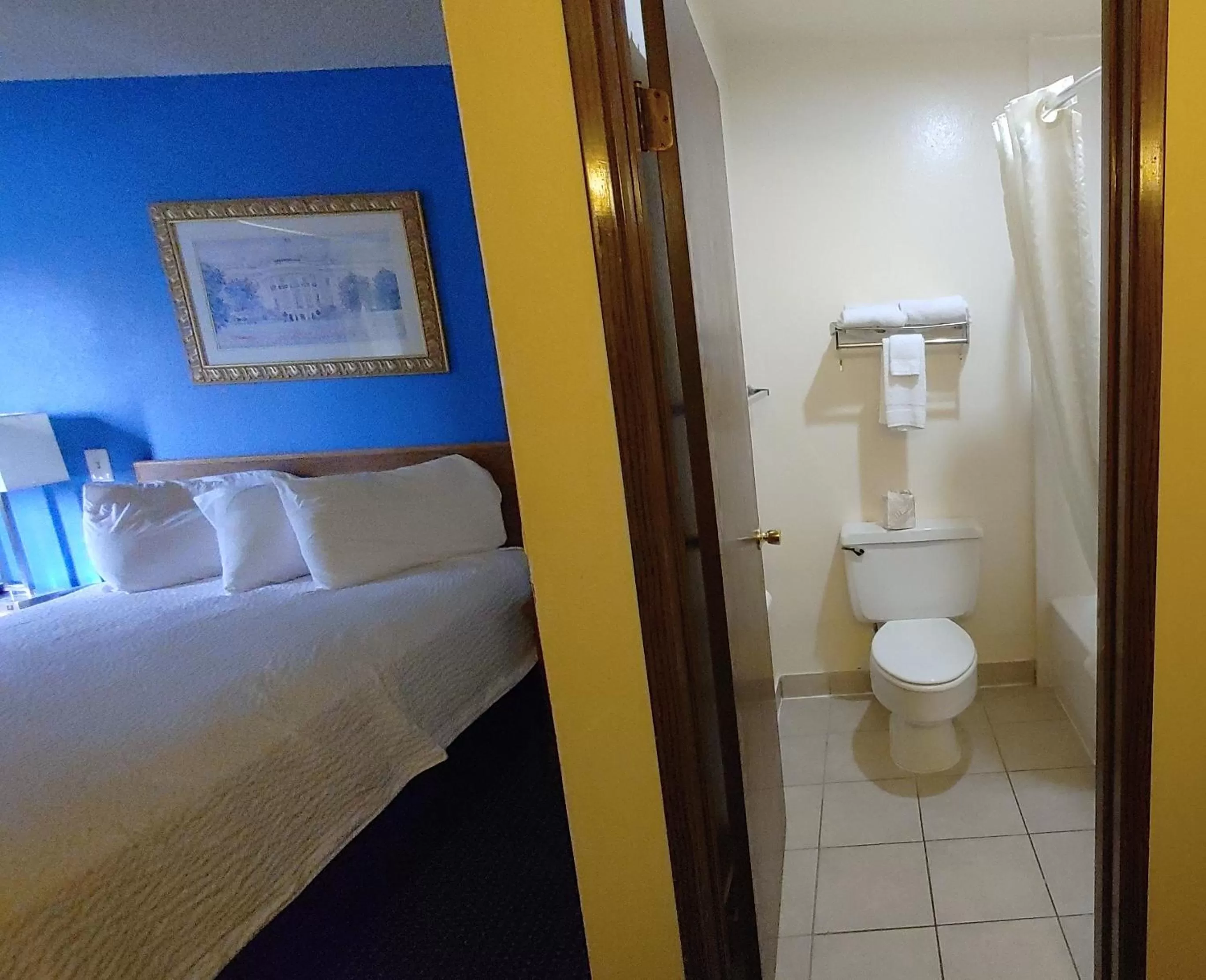 Bathroom, Bed in Days Inn by Wyndham Pocatello University Area
