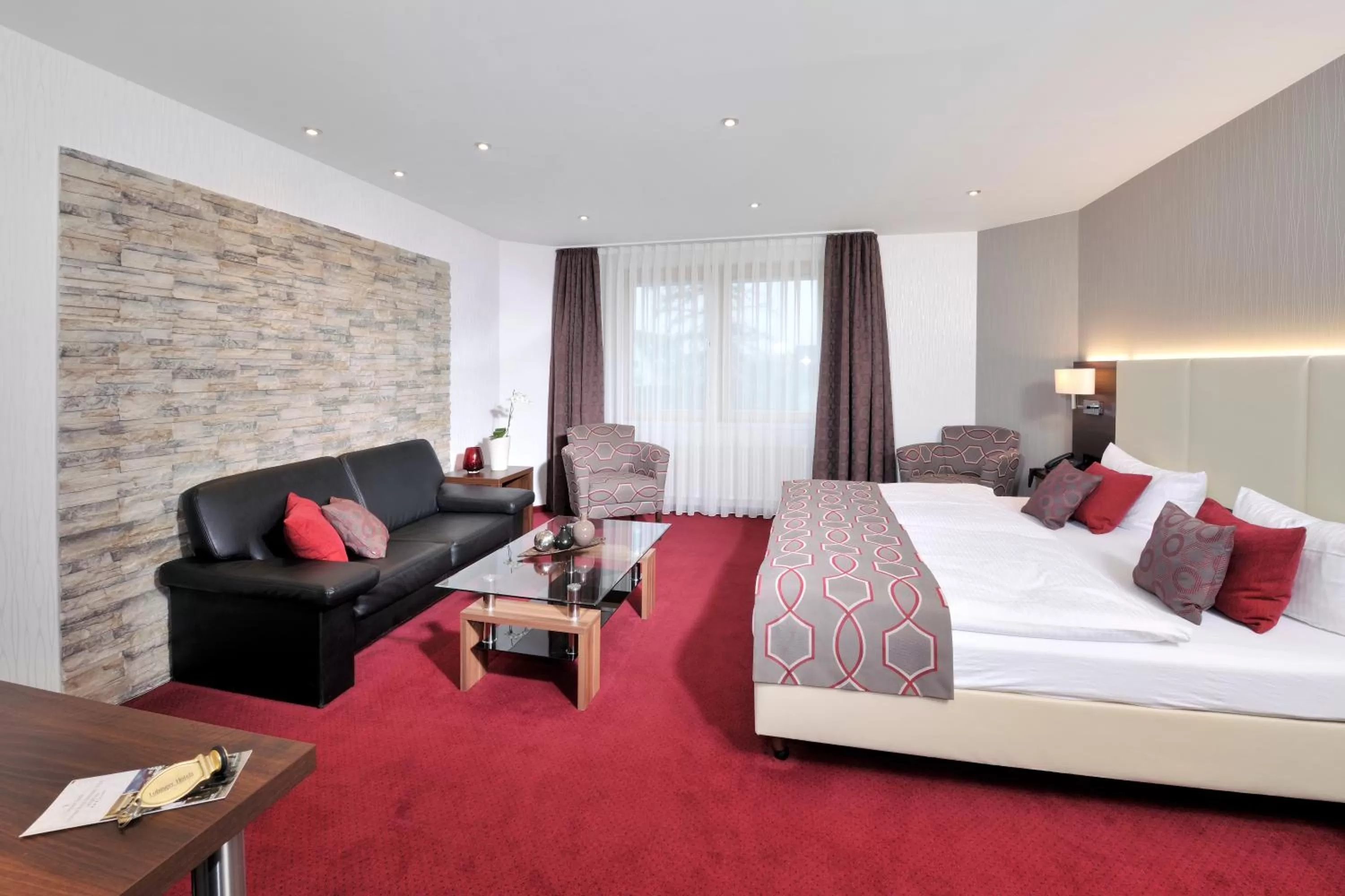 Bed in Lobinger Hotel Weisses Ross