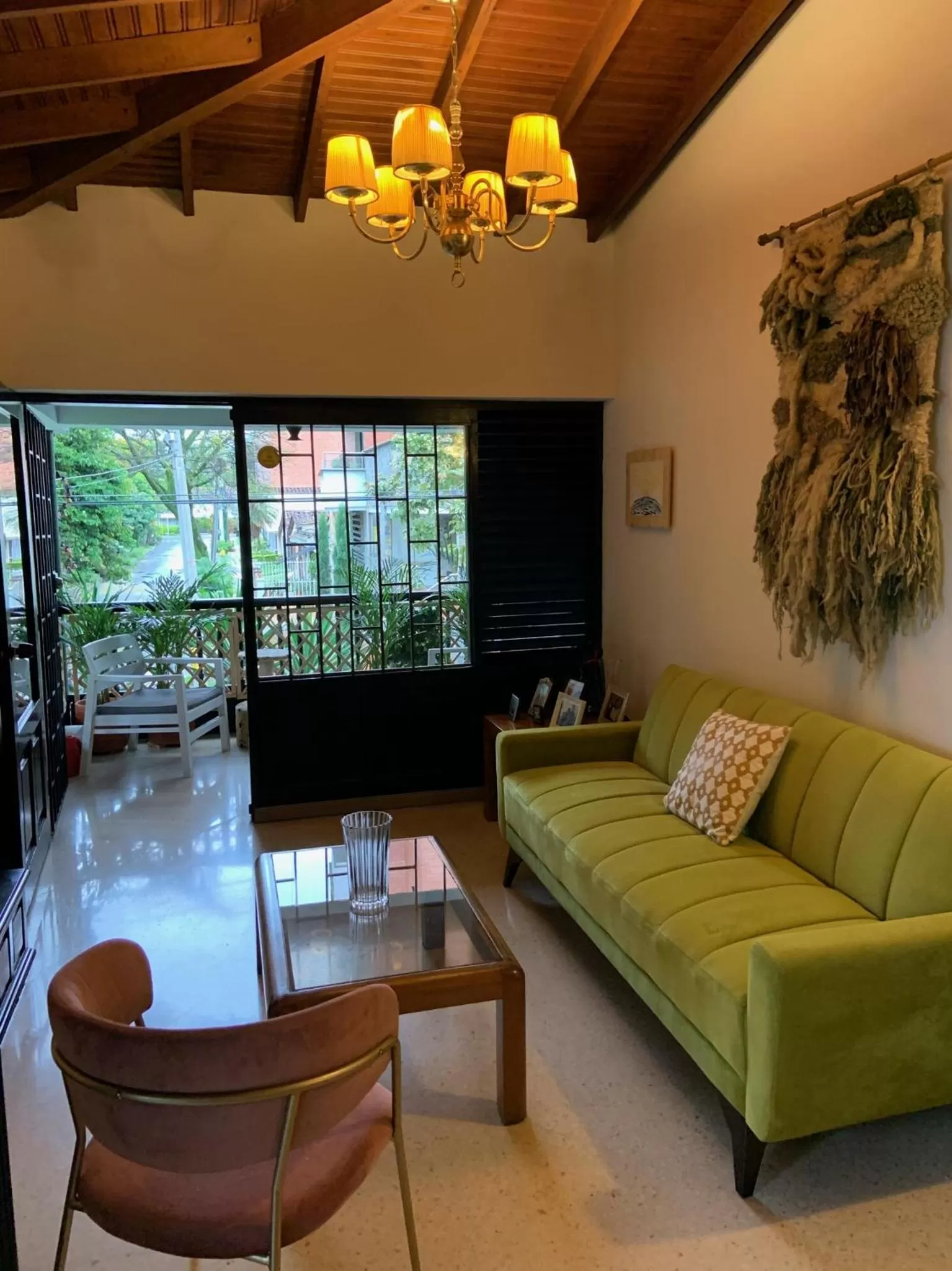 Living room in Casa Rosales