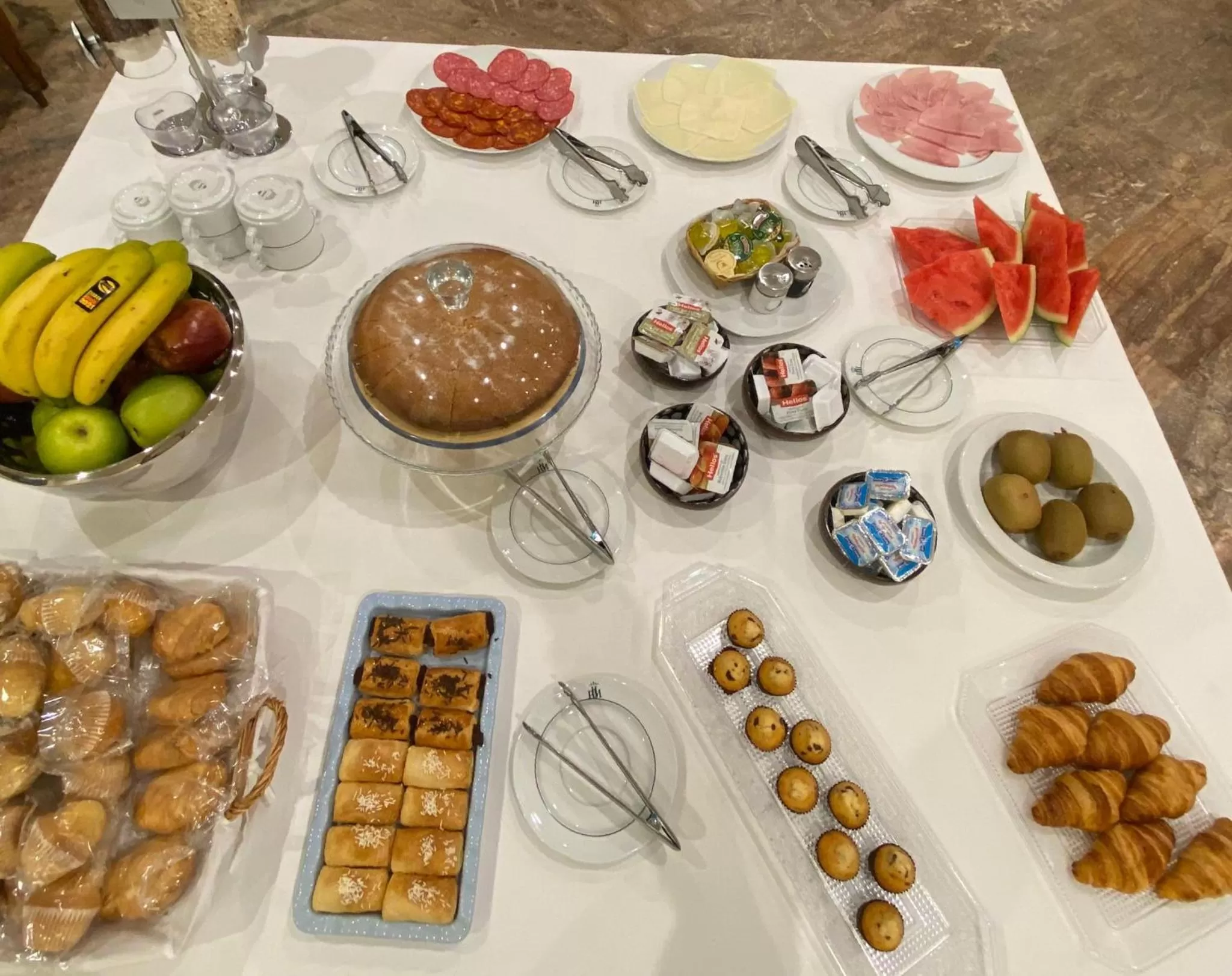 Food and drinks in Hotel Plaza Mayor