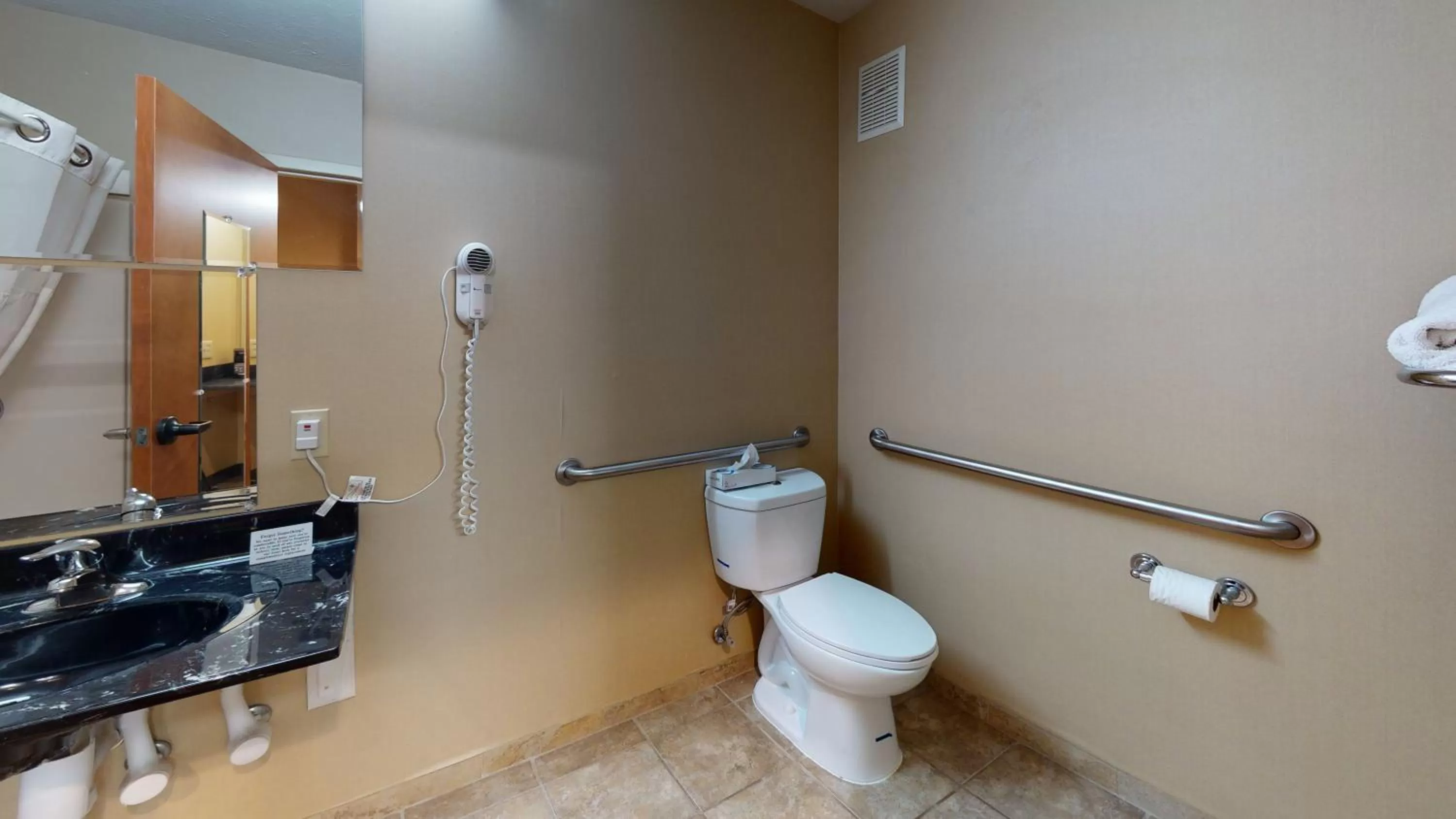 Bathroom in Ramada by Wyndham Strasburg - Shenandoah Valley