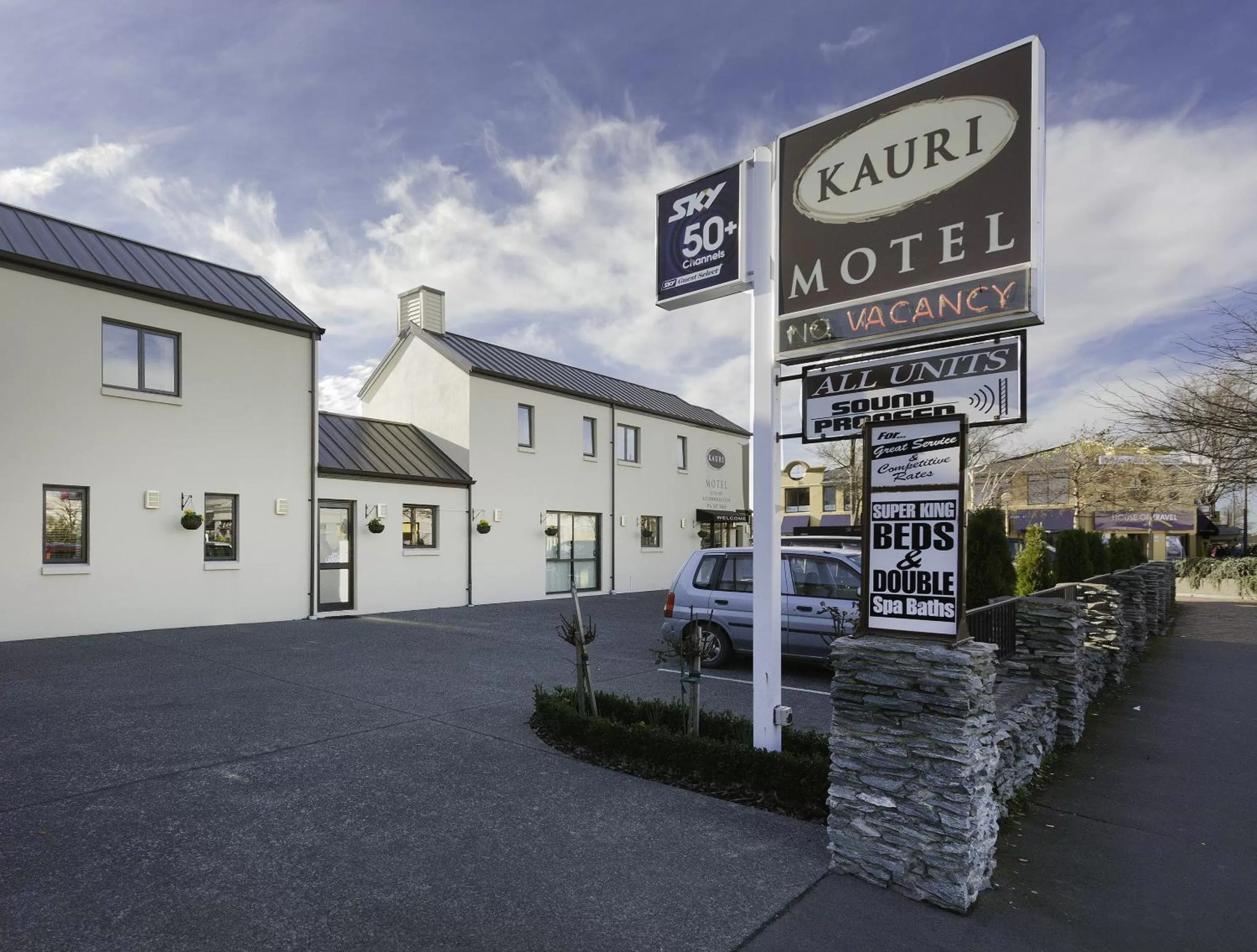 Property building in Kauri Motel on Riccarton