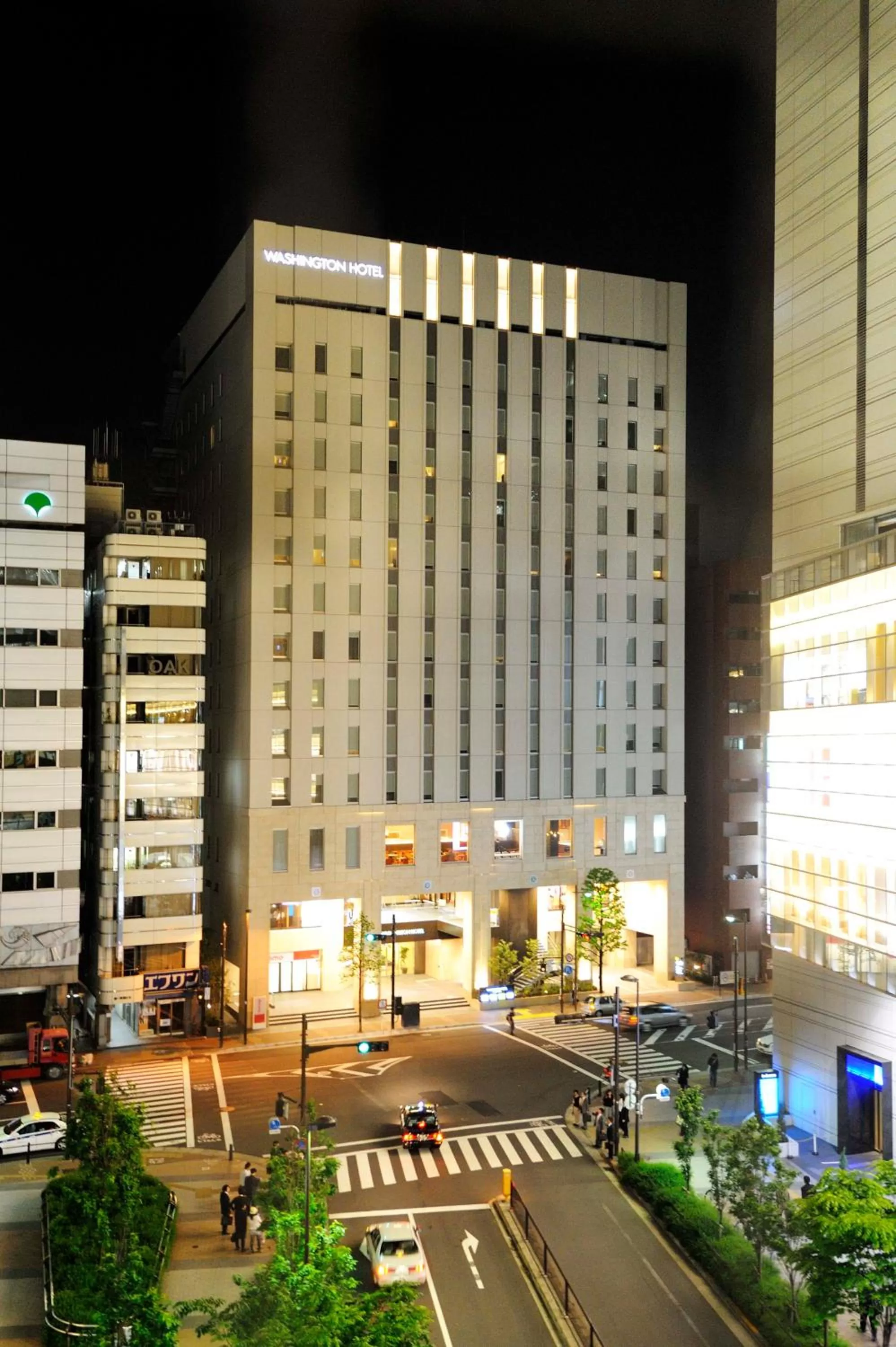 Property building in Akihabara Washington Hotel