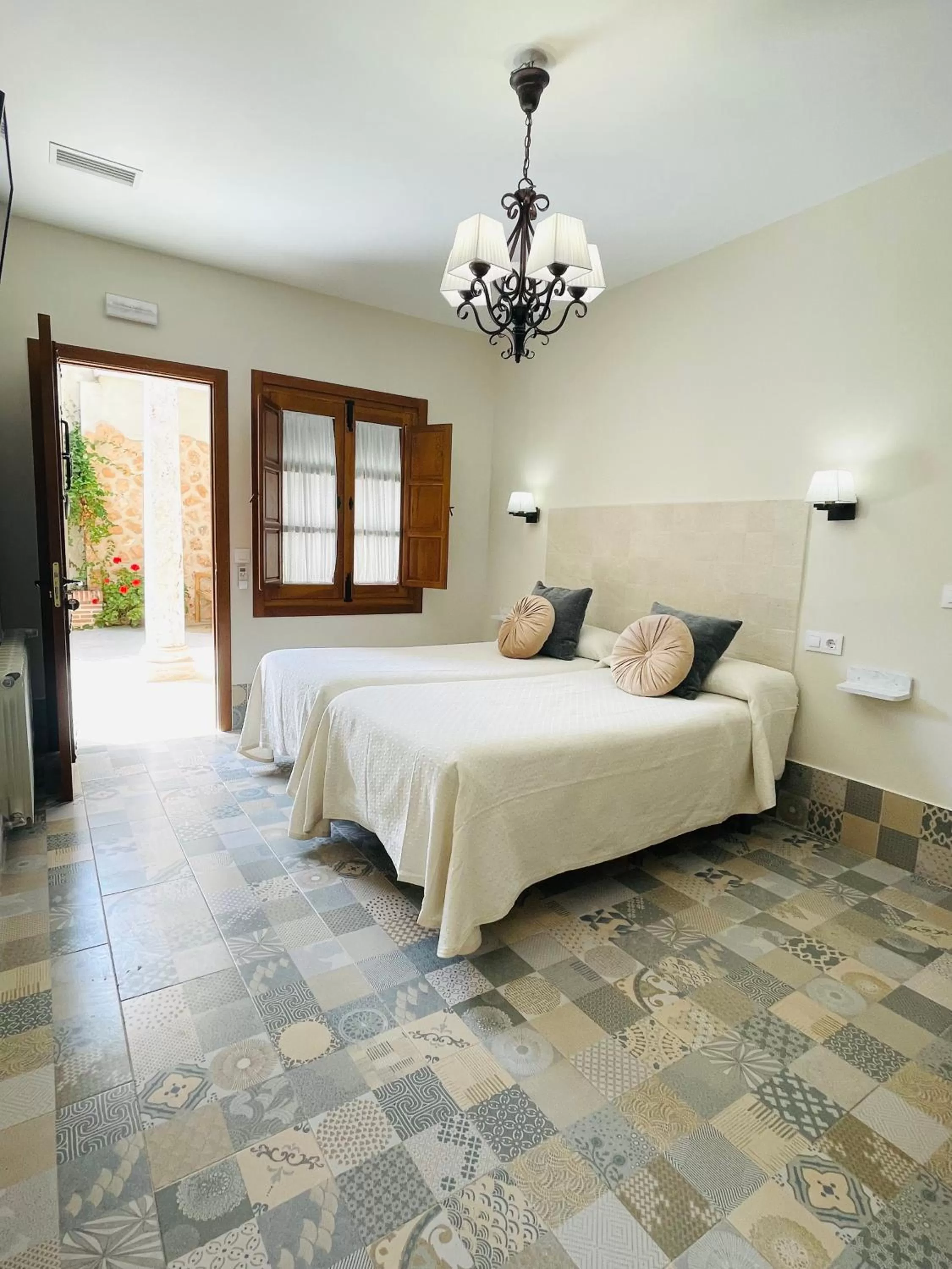 Bed in Hotel Rural Sisapo