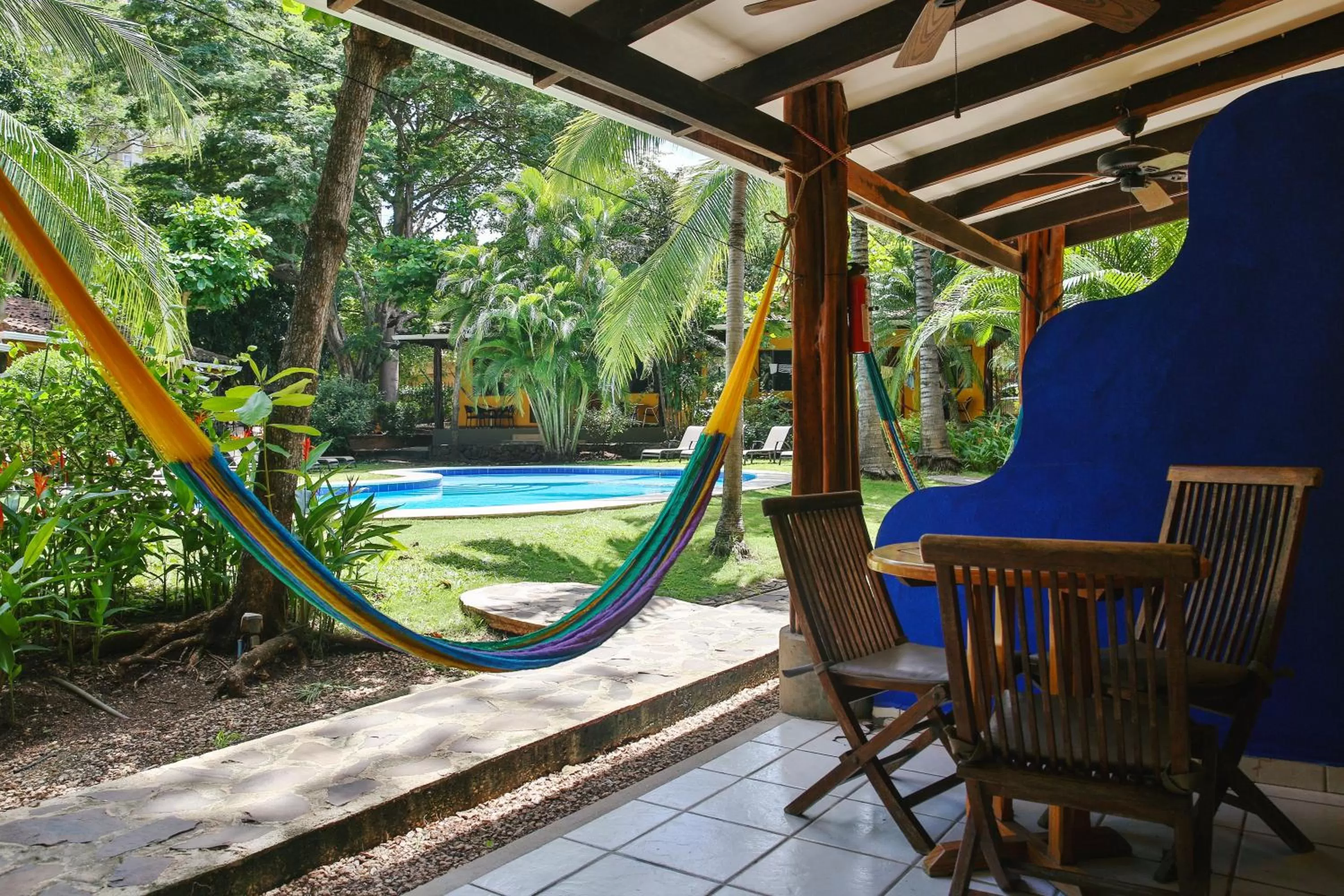 Patio in Villas Macondo