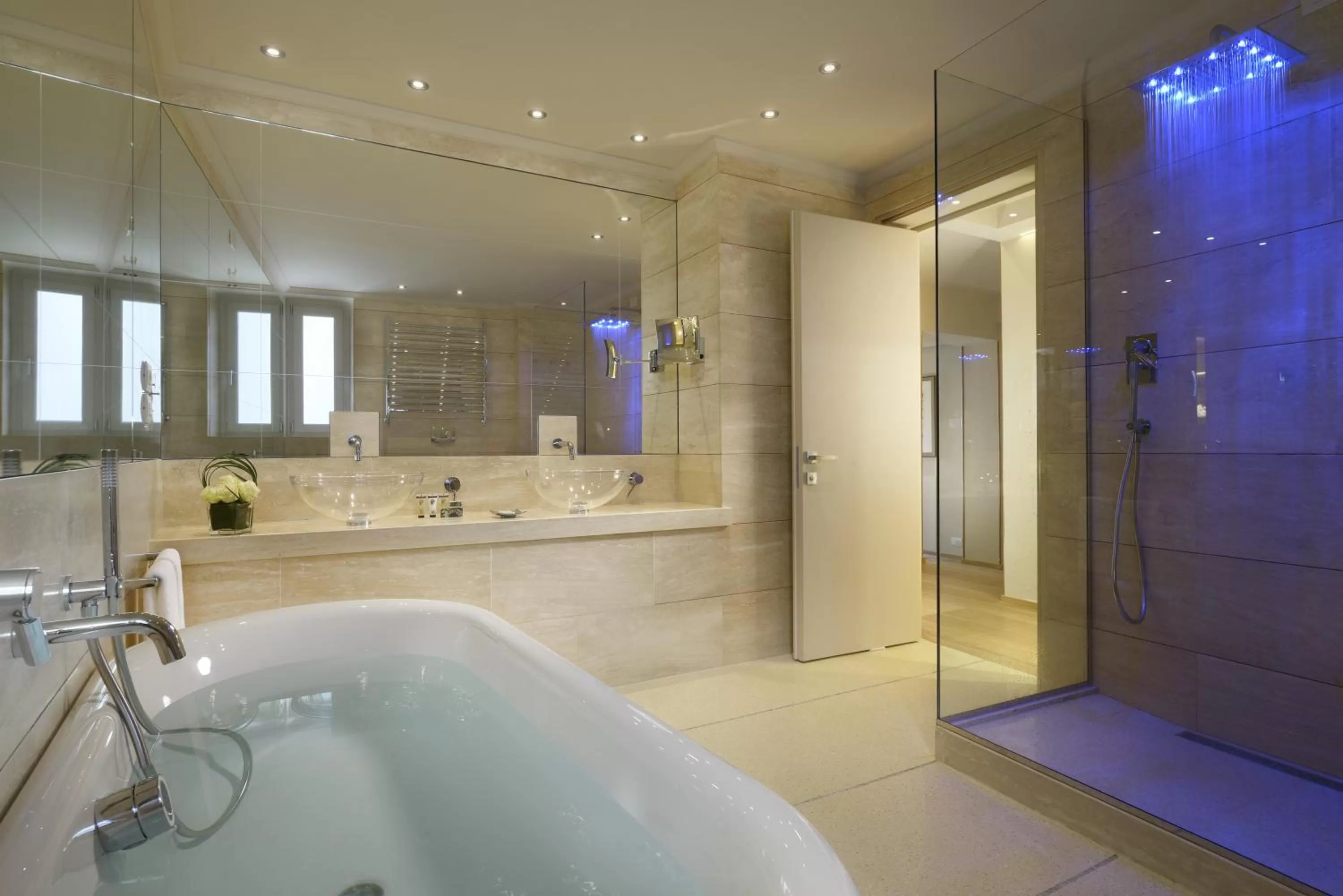 Bathroom in Grand Hotel Minerva