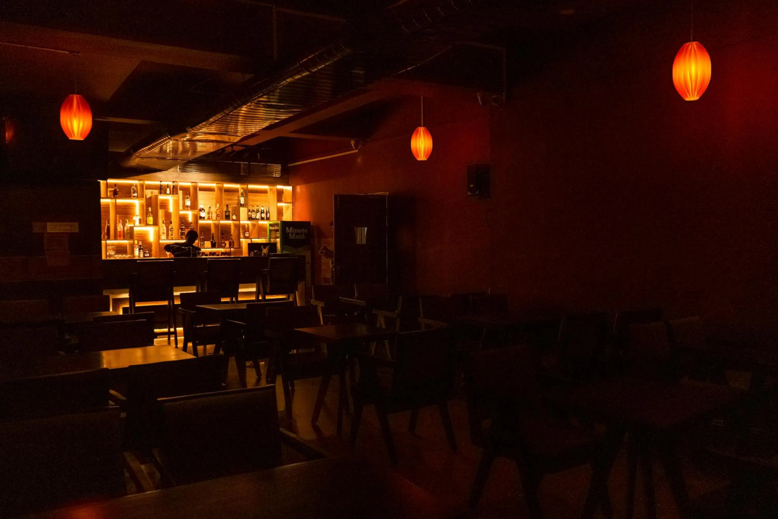 Lounge or bar in Moskva Hotel