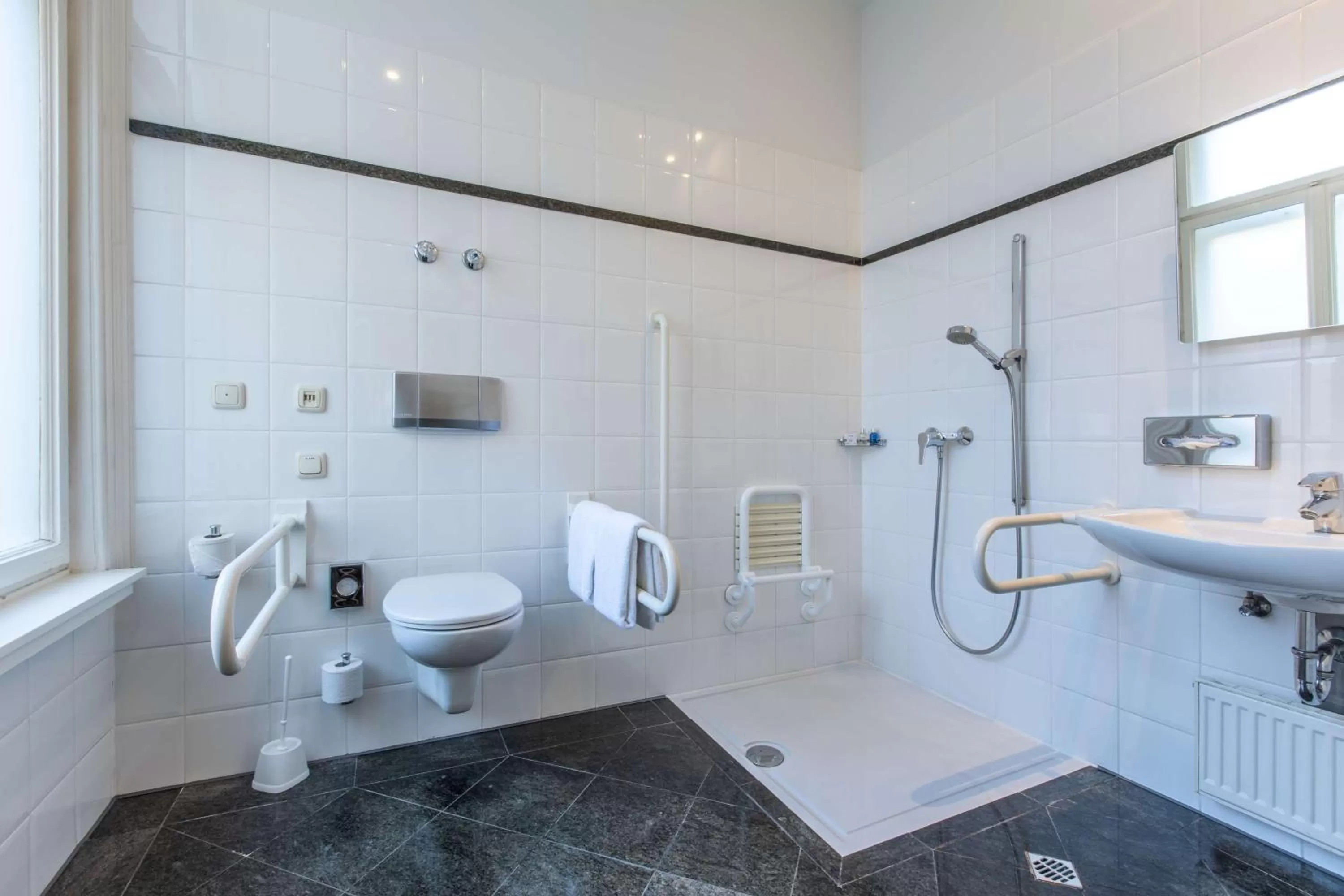 Bathroom in Radisson Blu Hotel Schwarzer Bock Wiesbaden